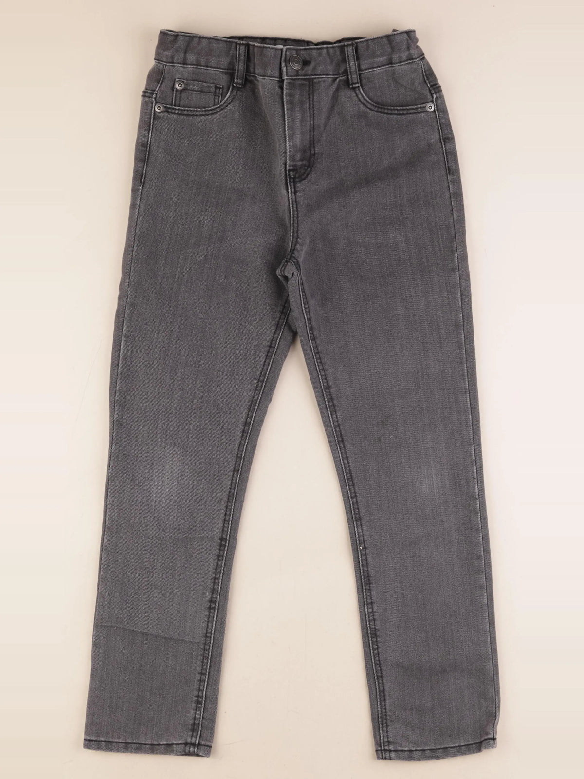 Vertbaudet - jean gris - 10 ans