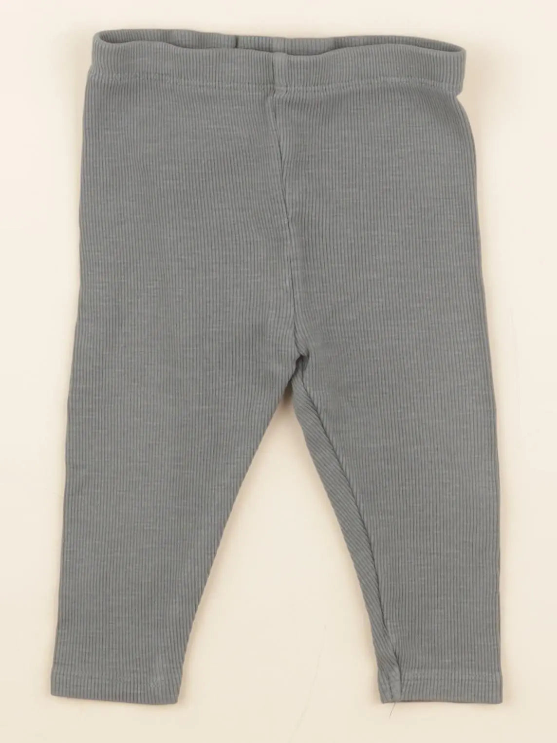 Vertbaudet - legging vert - 9 mois