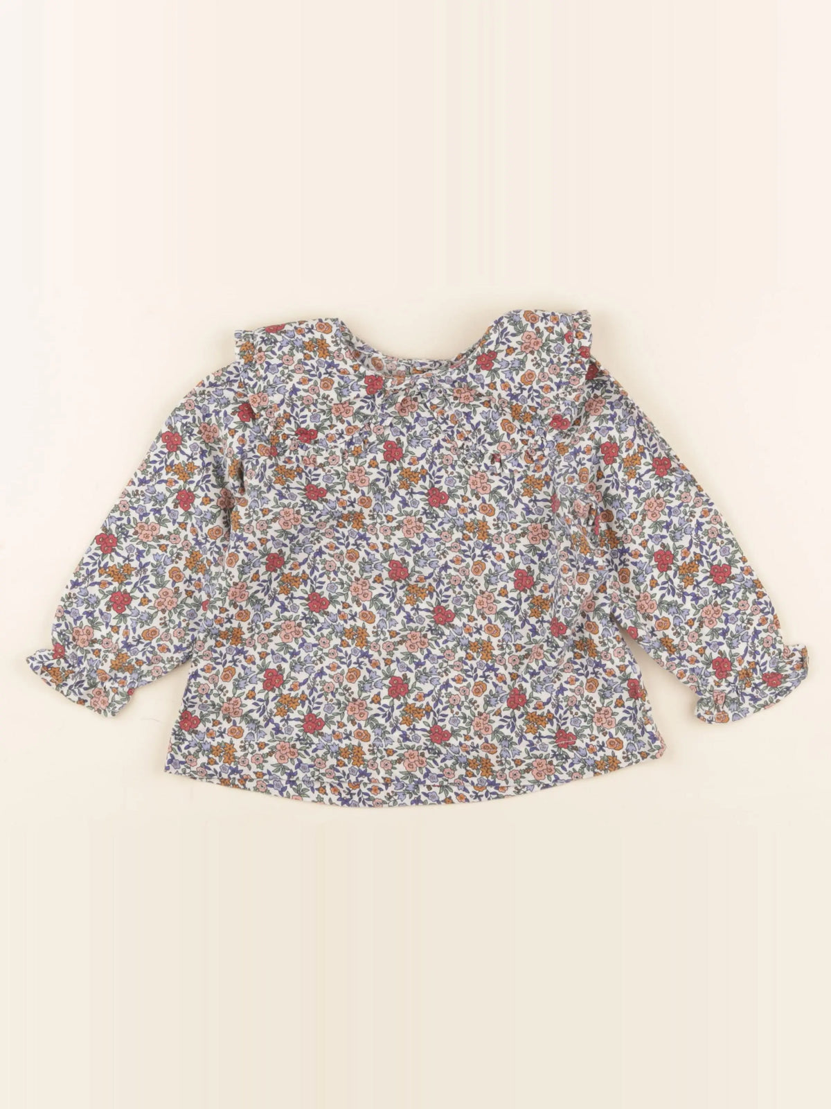 Boutchou - blouse multicolore - 18 mois