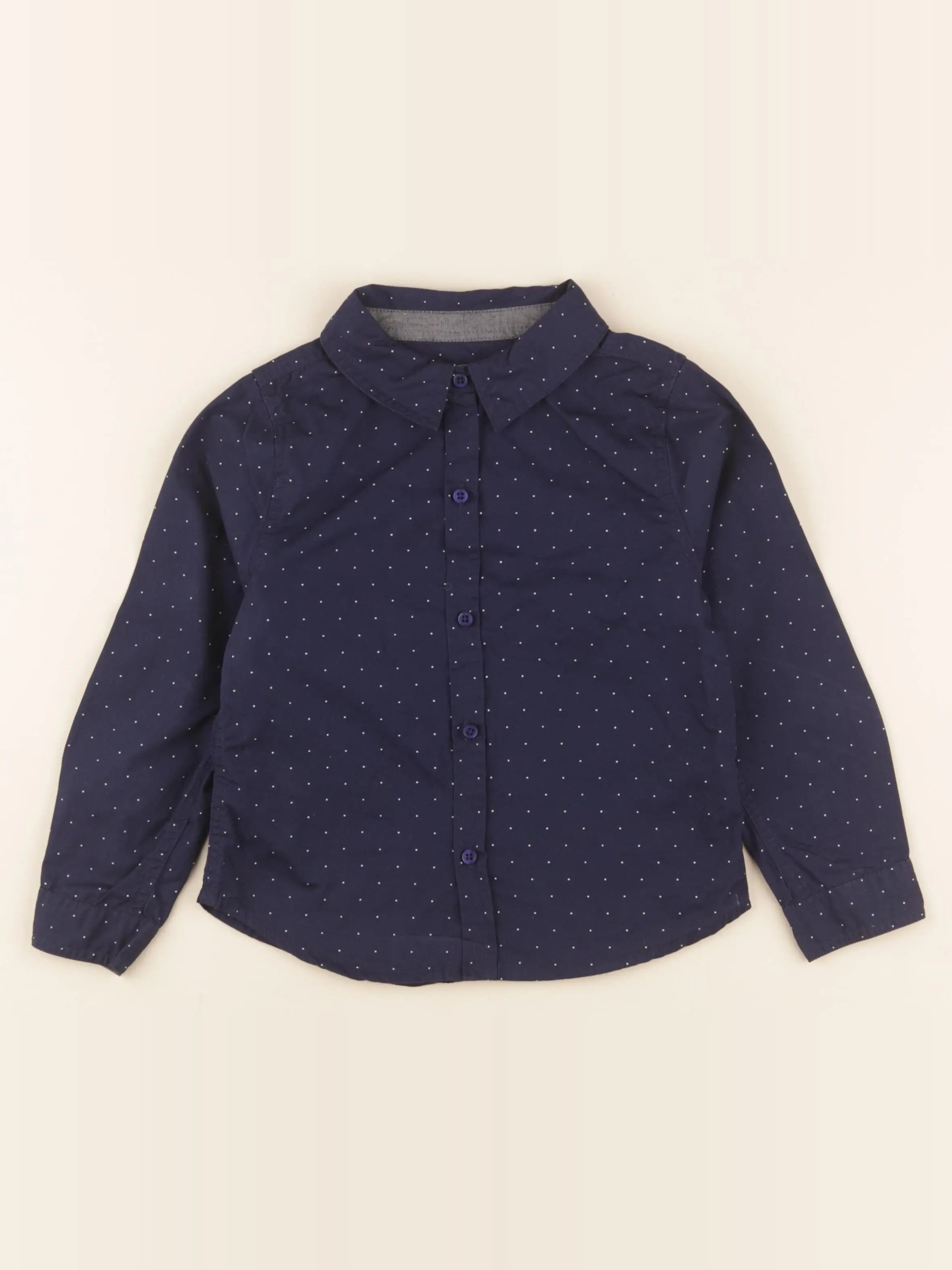 Eden & Victor - chemise bleu - 6 ans