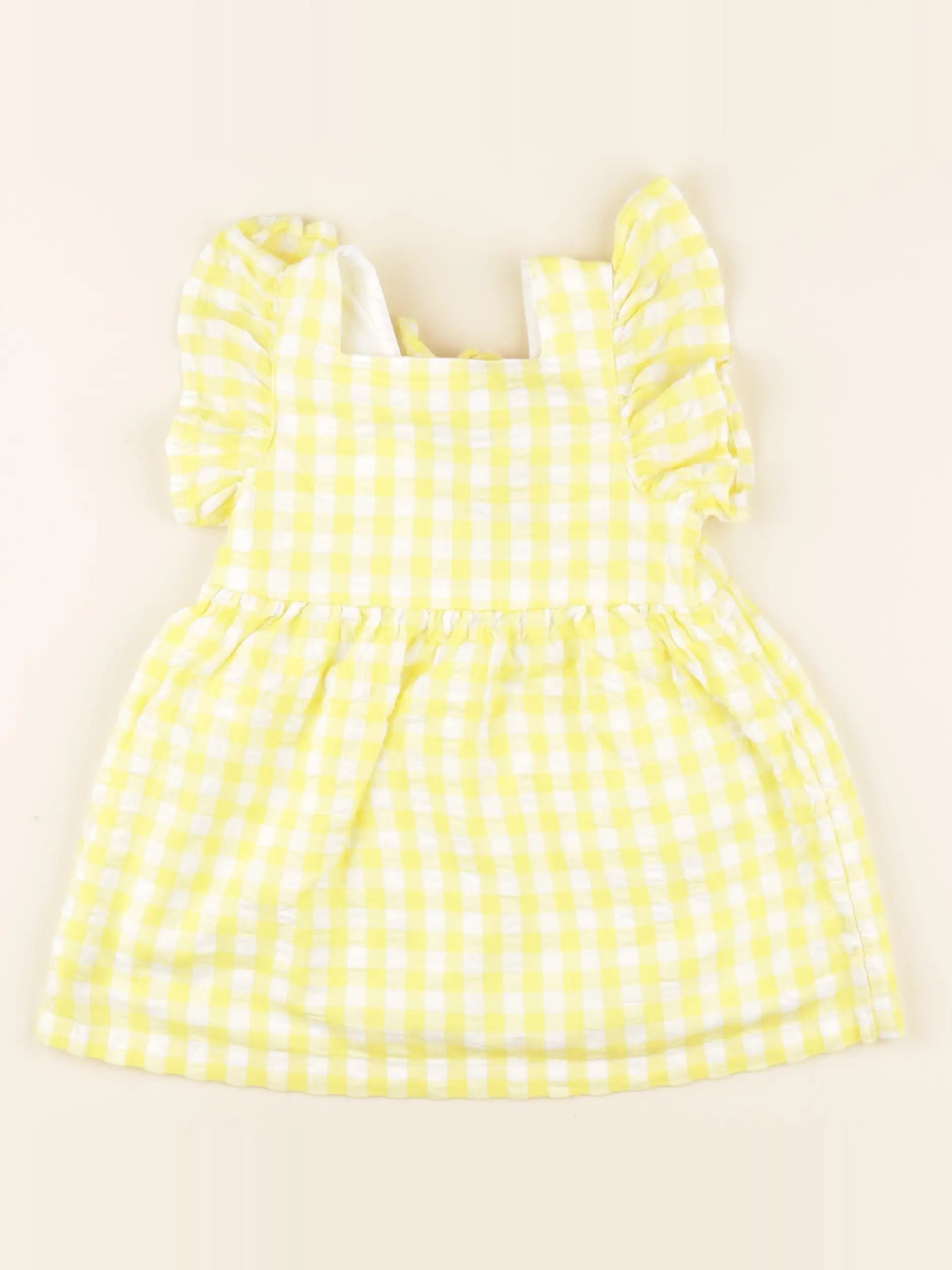 La Redoute - robe jaune - 12 mois