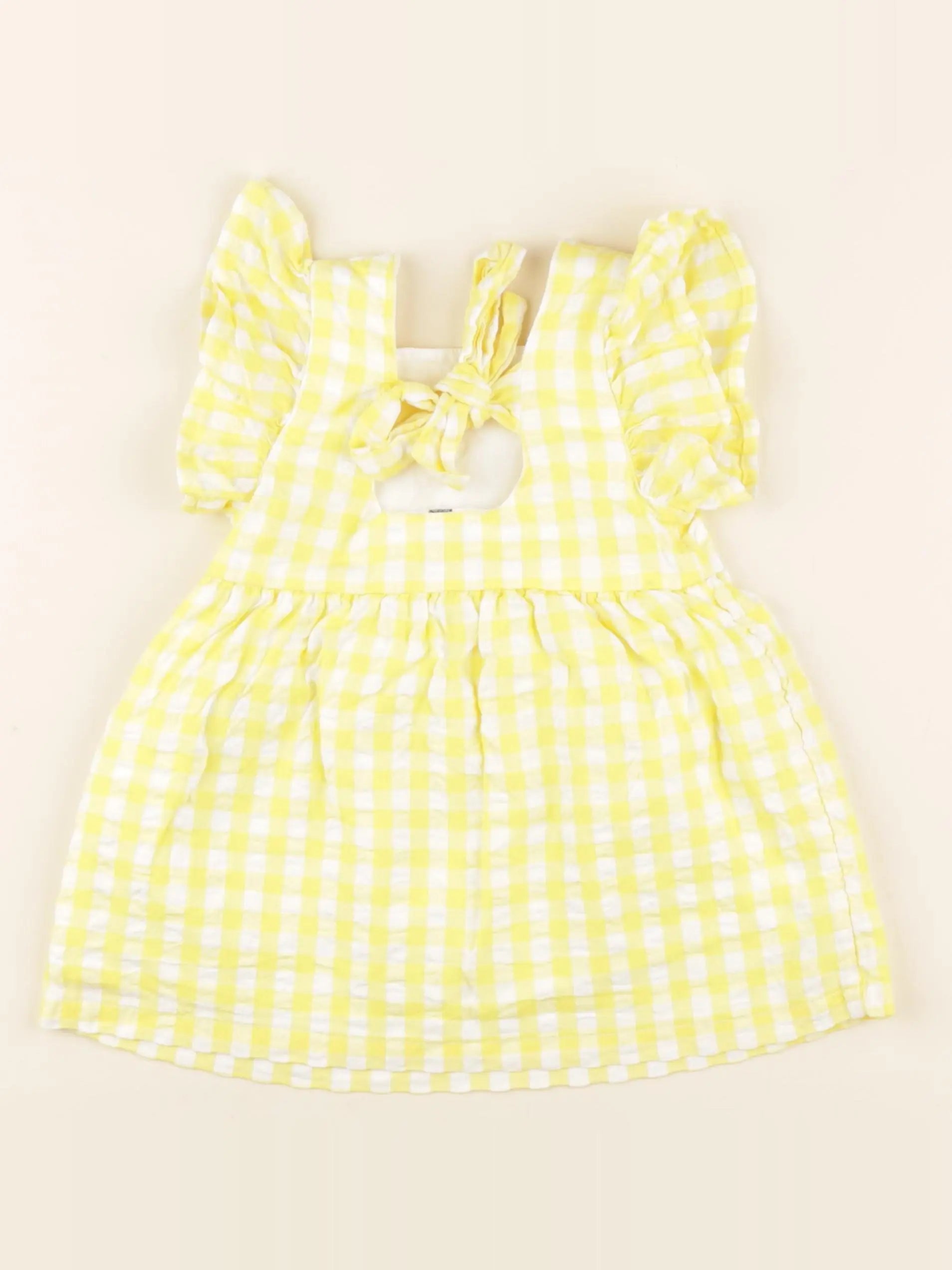 La Redoute - robe jaune - 12 mois