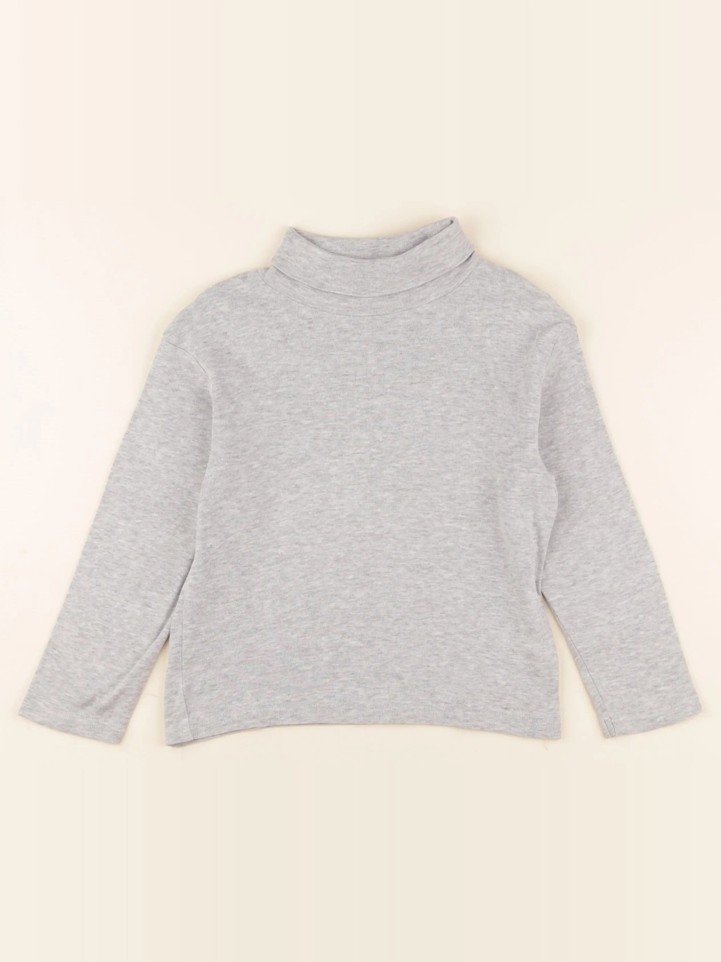 Vertbaudet - sous-pull gris - 6 ans