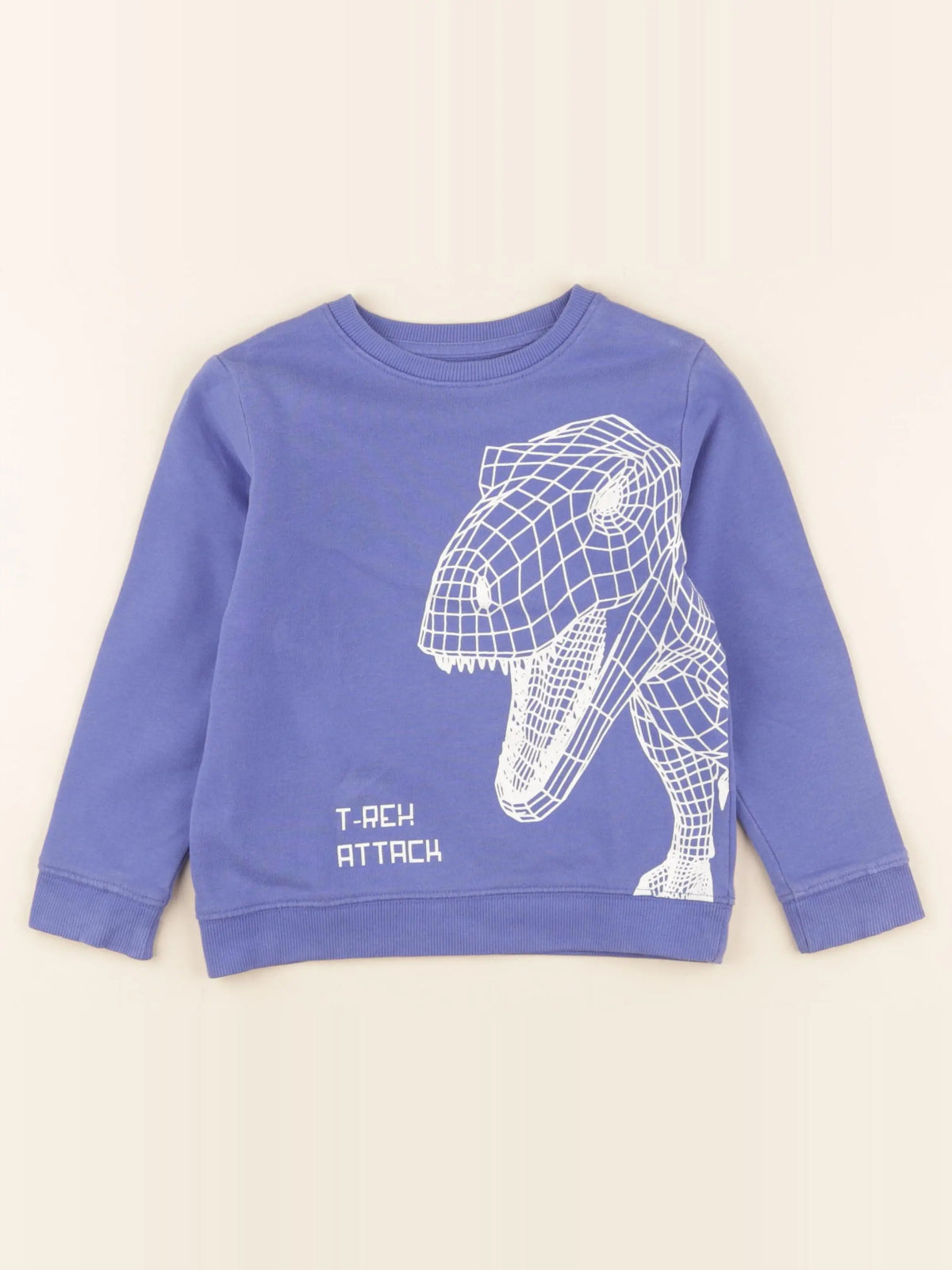 Vertbaudet - sweat bleu - 5 ans