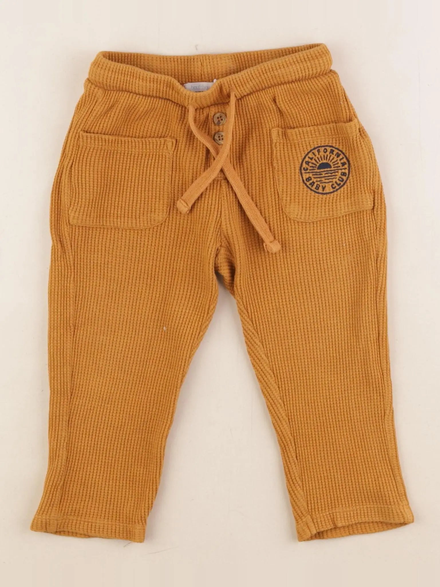 Boutchou - pantalon orange - 18 mois