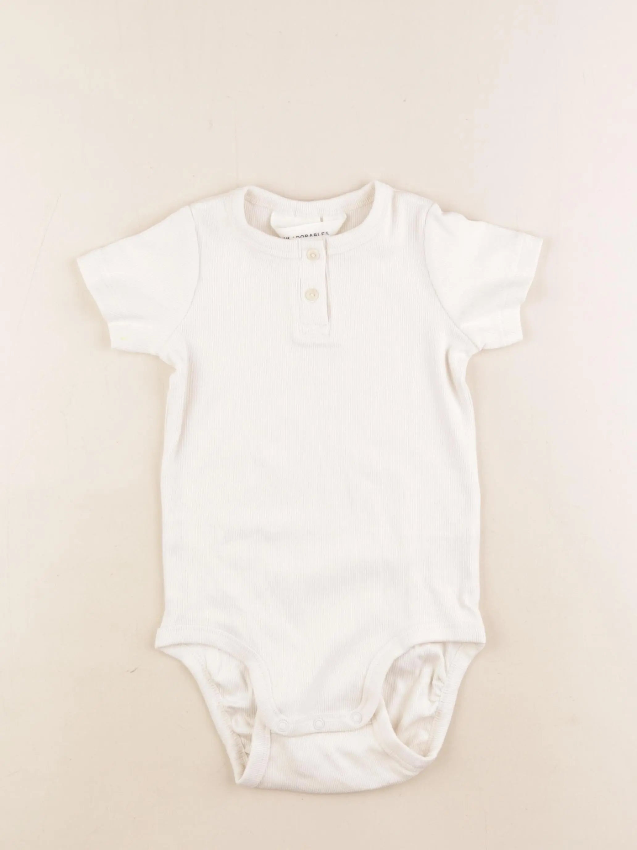 H&M - body beige - 2/3 ans