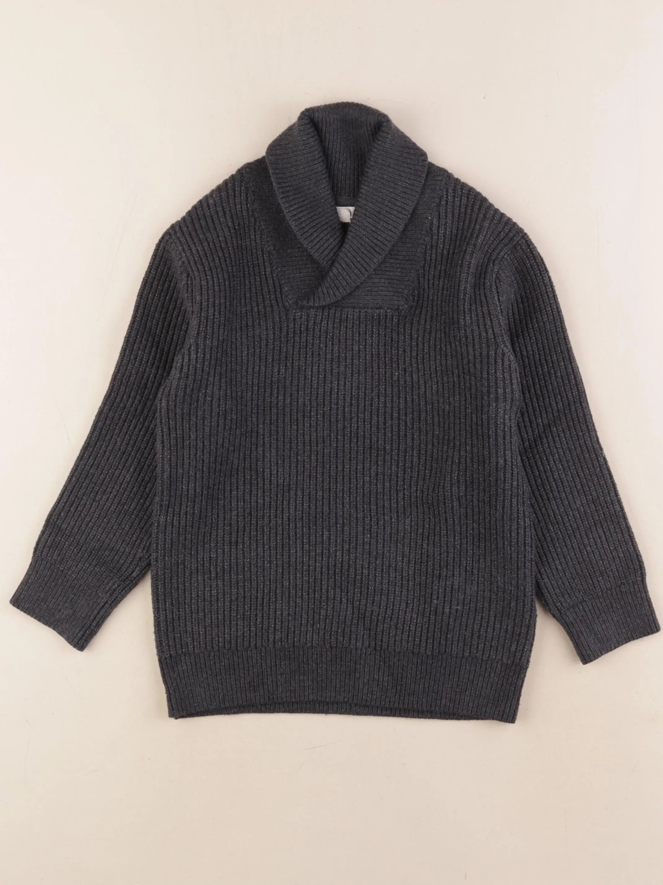 Vertbaudet - pull gris - 6 ans