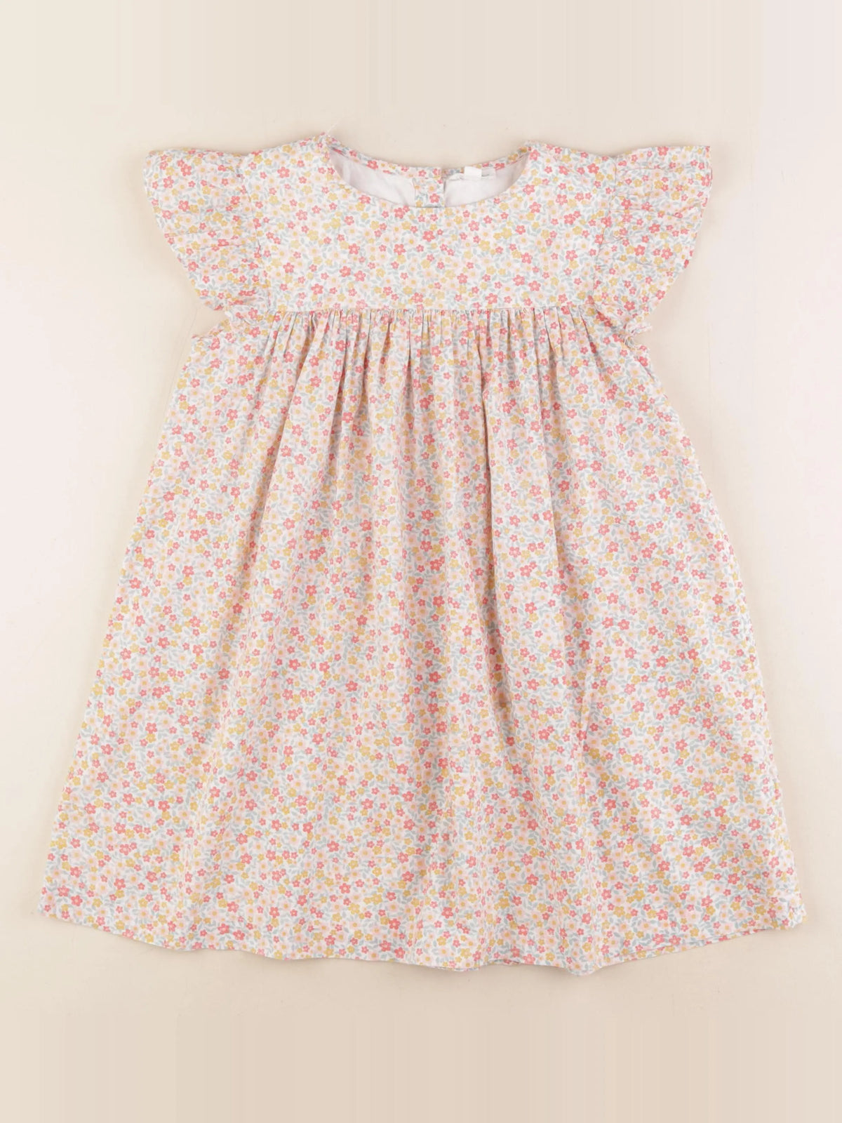 Vertbaudet - robe multicolore - 7 ans