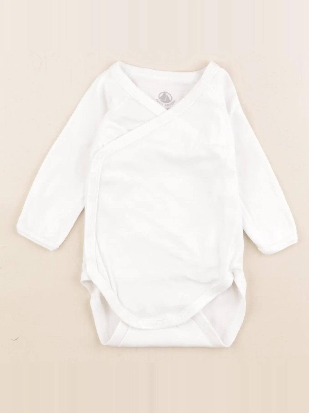 Petit Bateau - body blanc - 3 mois