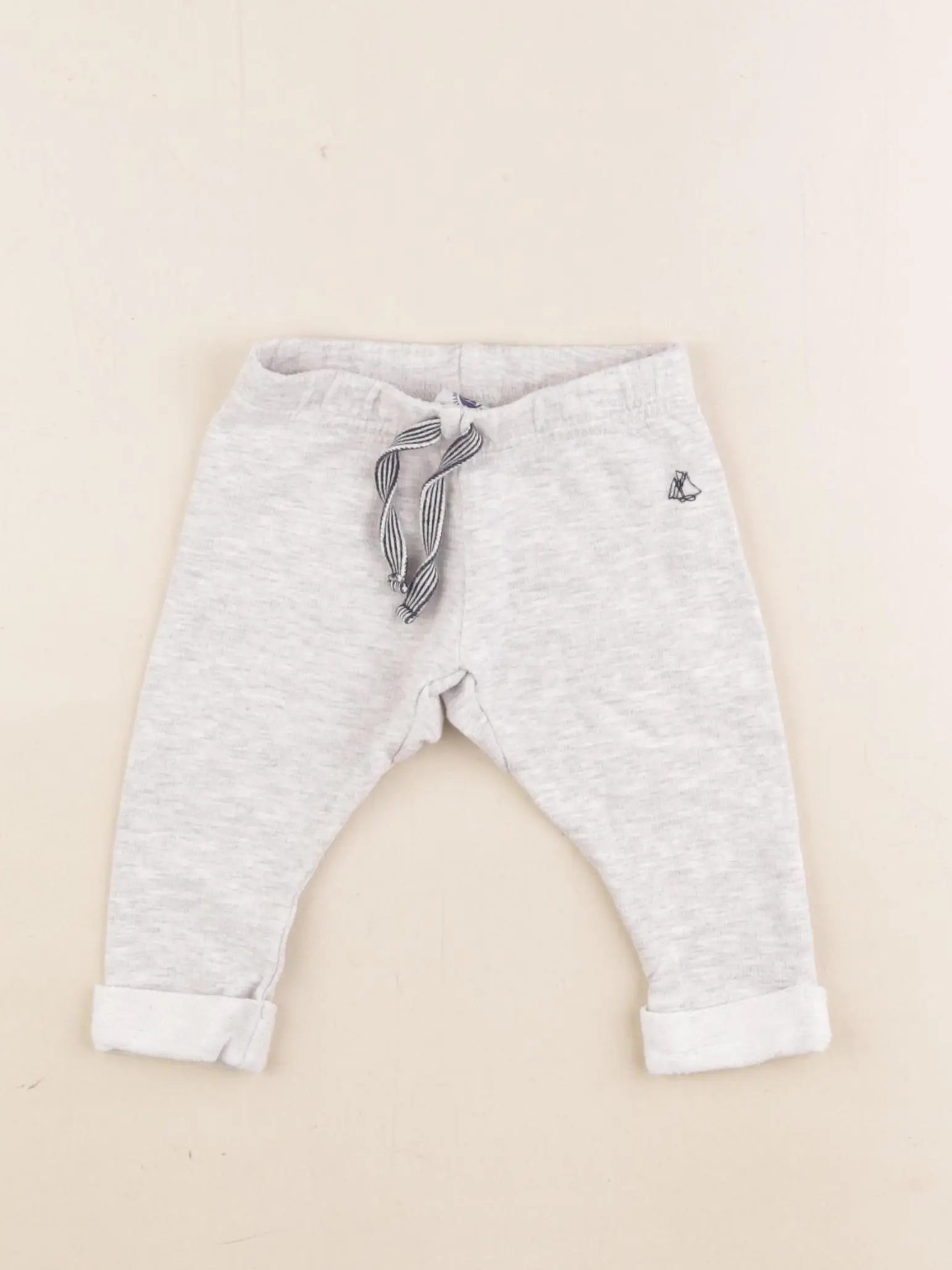 Petit Bateau - jogging gris - 3 mois