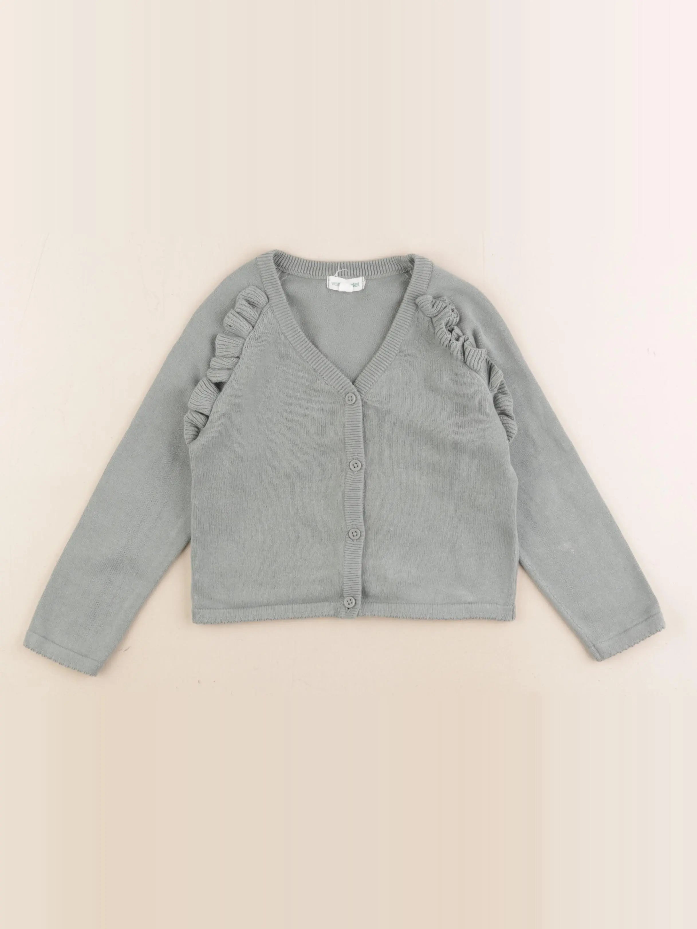 Vertbaudet - gilet vert - 3 ans