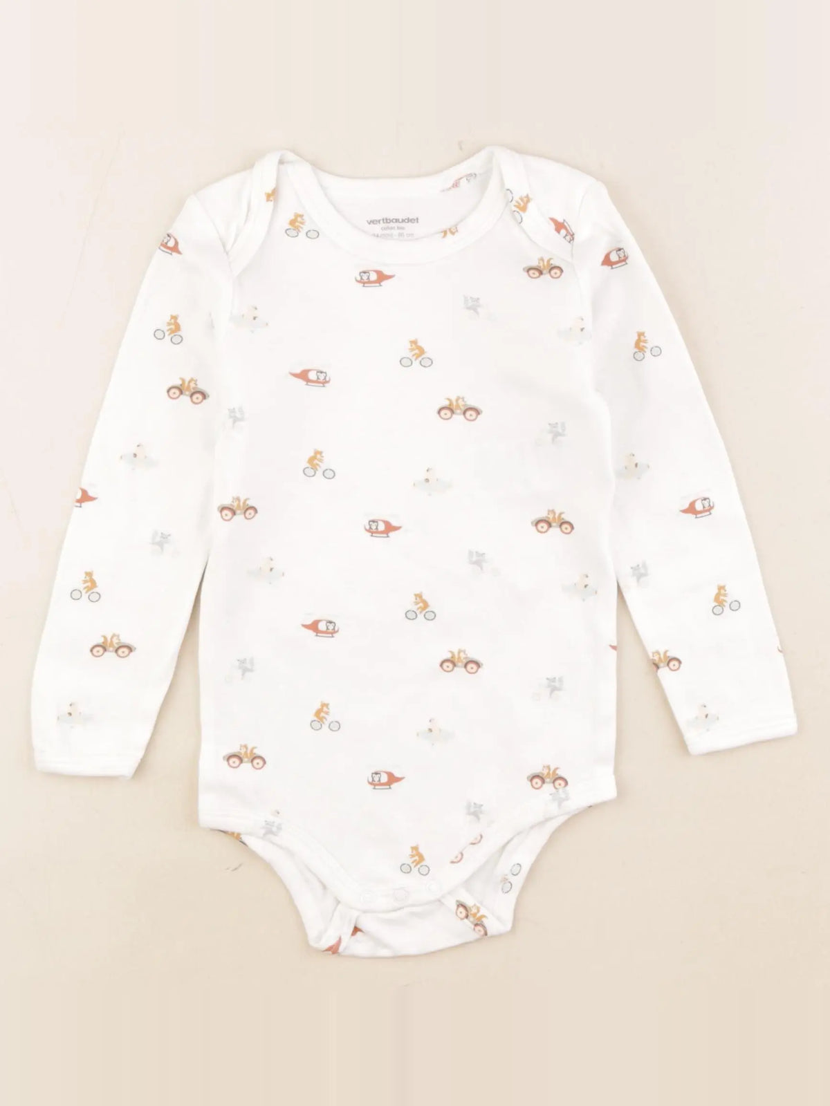 Vertbaudet - body blanc - 24 mois