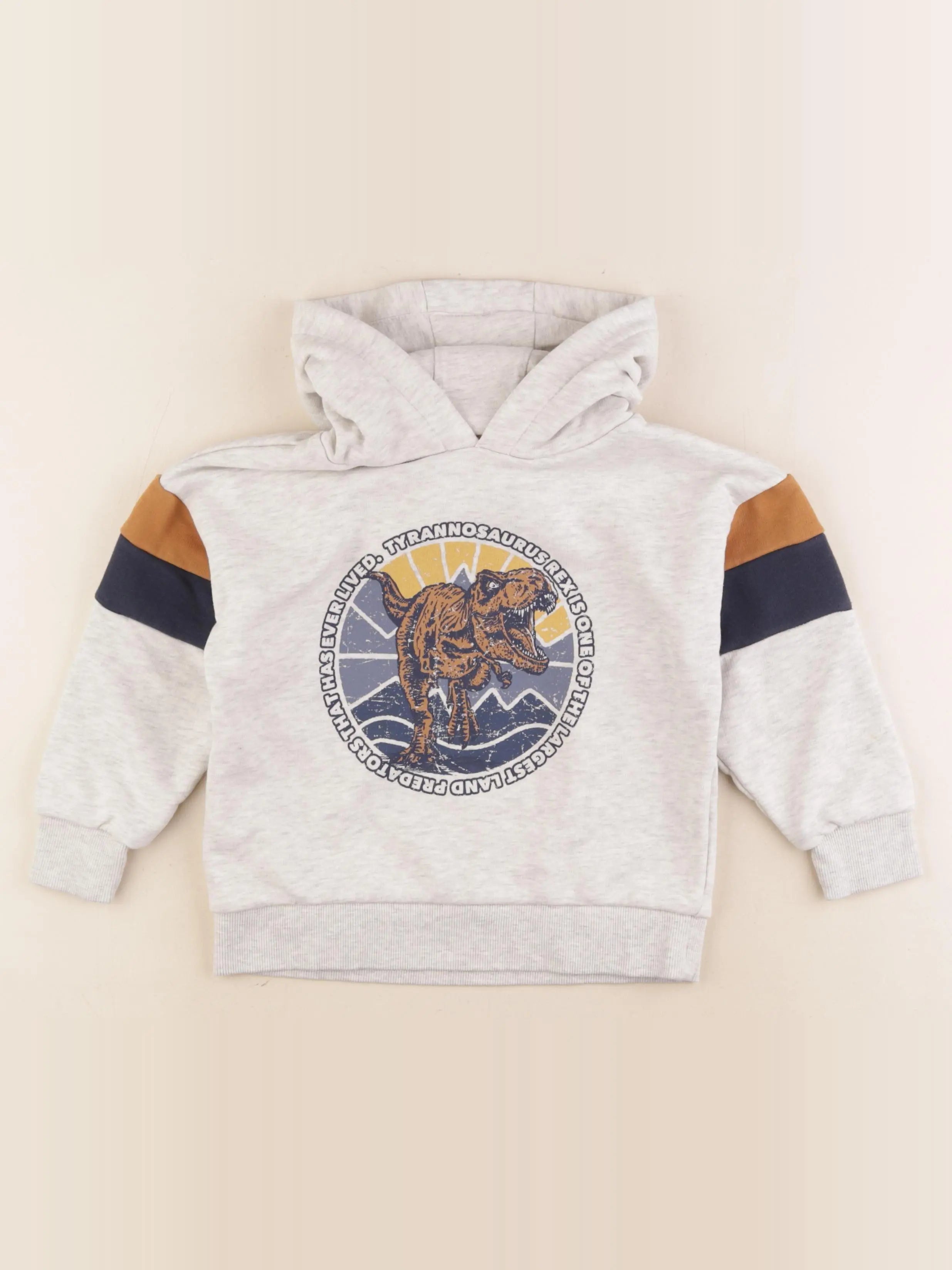 Vertbaudet - sweat gris - 5 ans