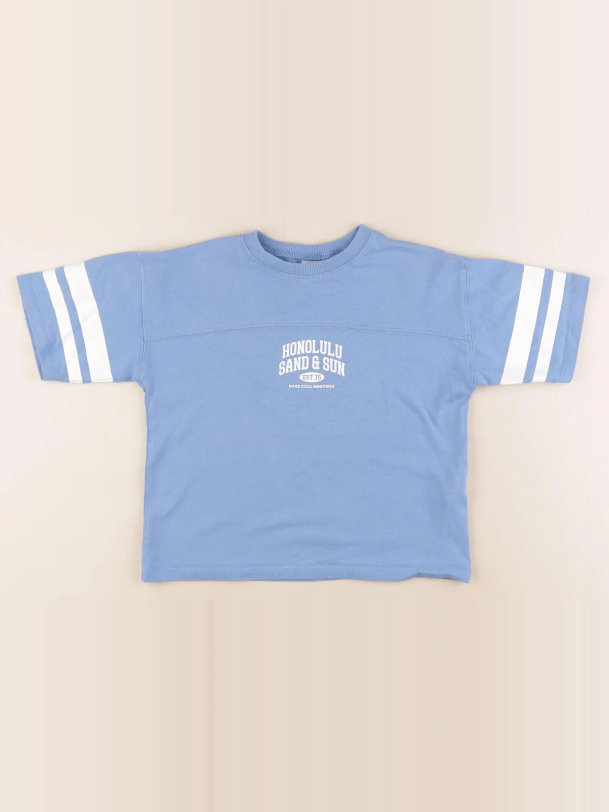 Zara - tee-shirt bleu - 5 ans