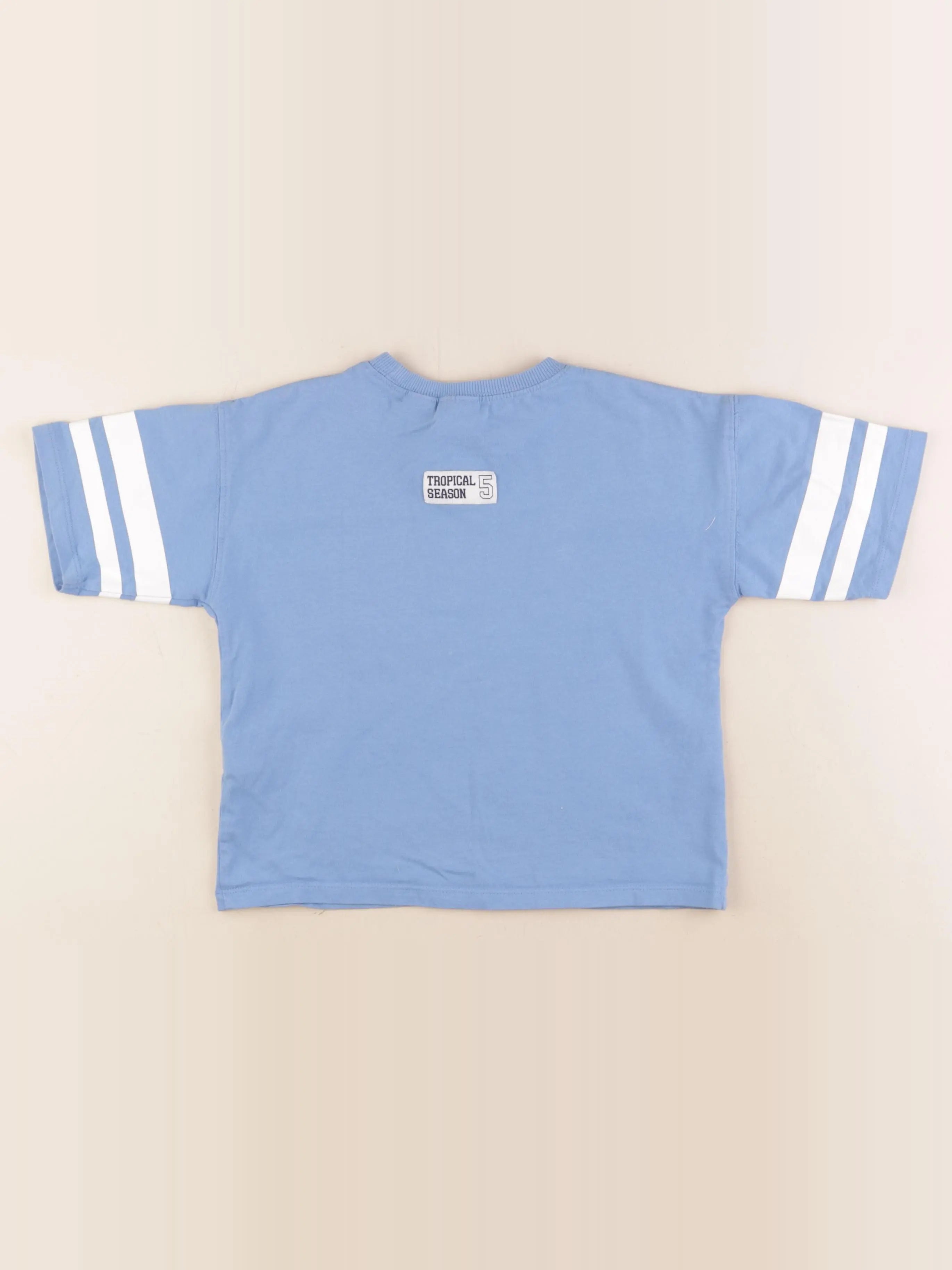 Zara - tee-shirt bleu - 5 ans
