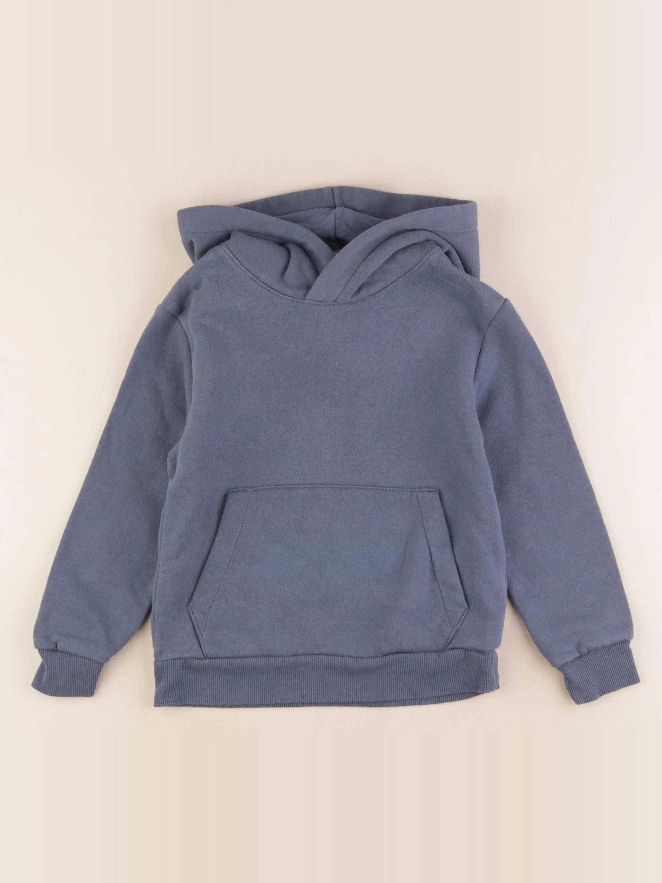 H&M - sweat bleu - 4/6 ans