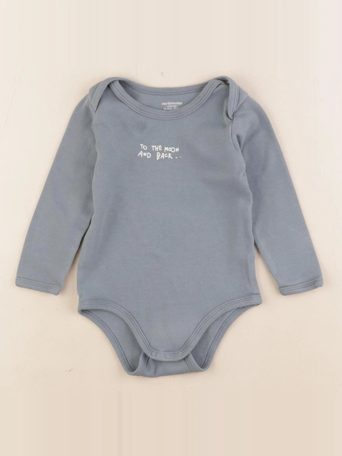 Vertbaudet - body bleu - 24 mois