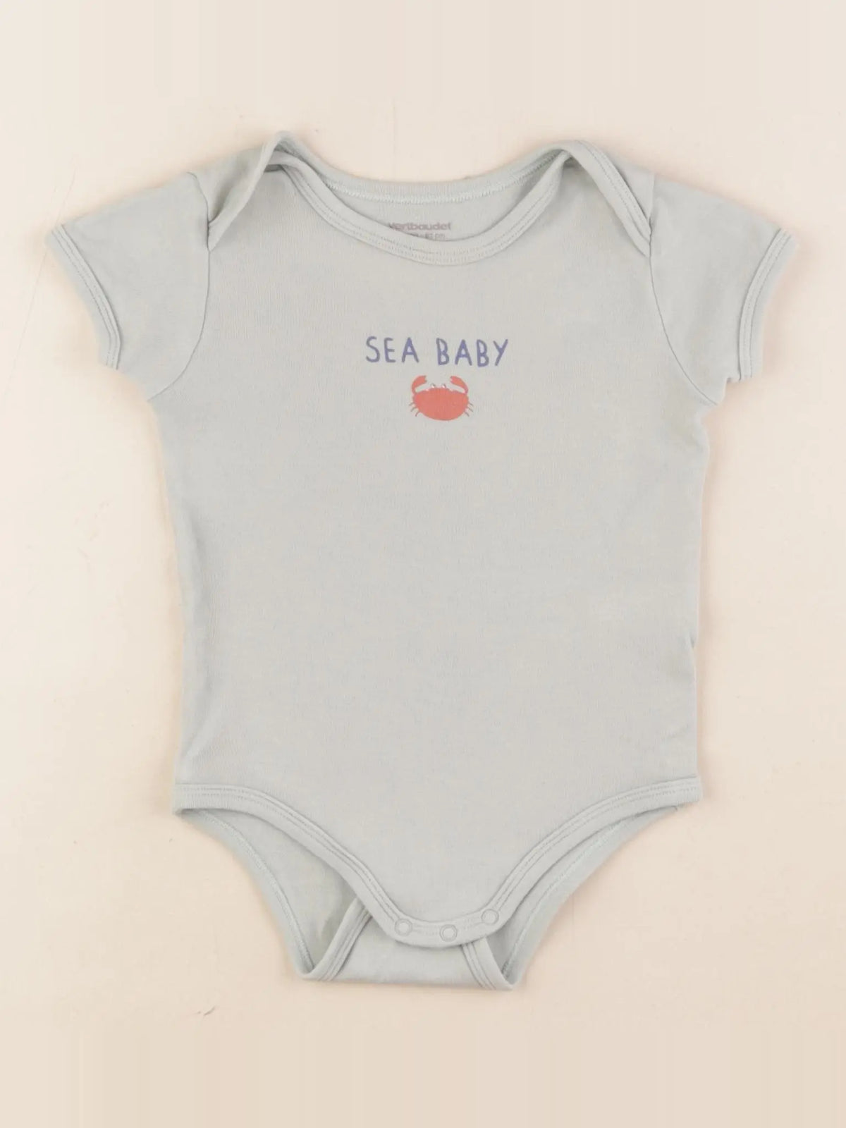 Vertbaudet - body vert - 18 mois