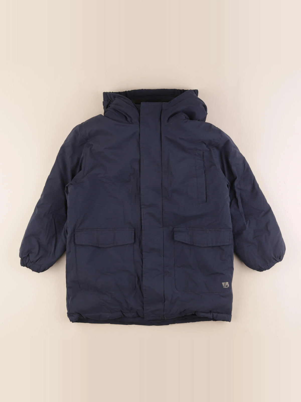Vertbaudet - parka bleu - 7 ans