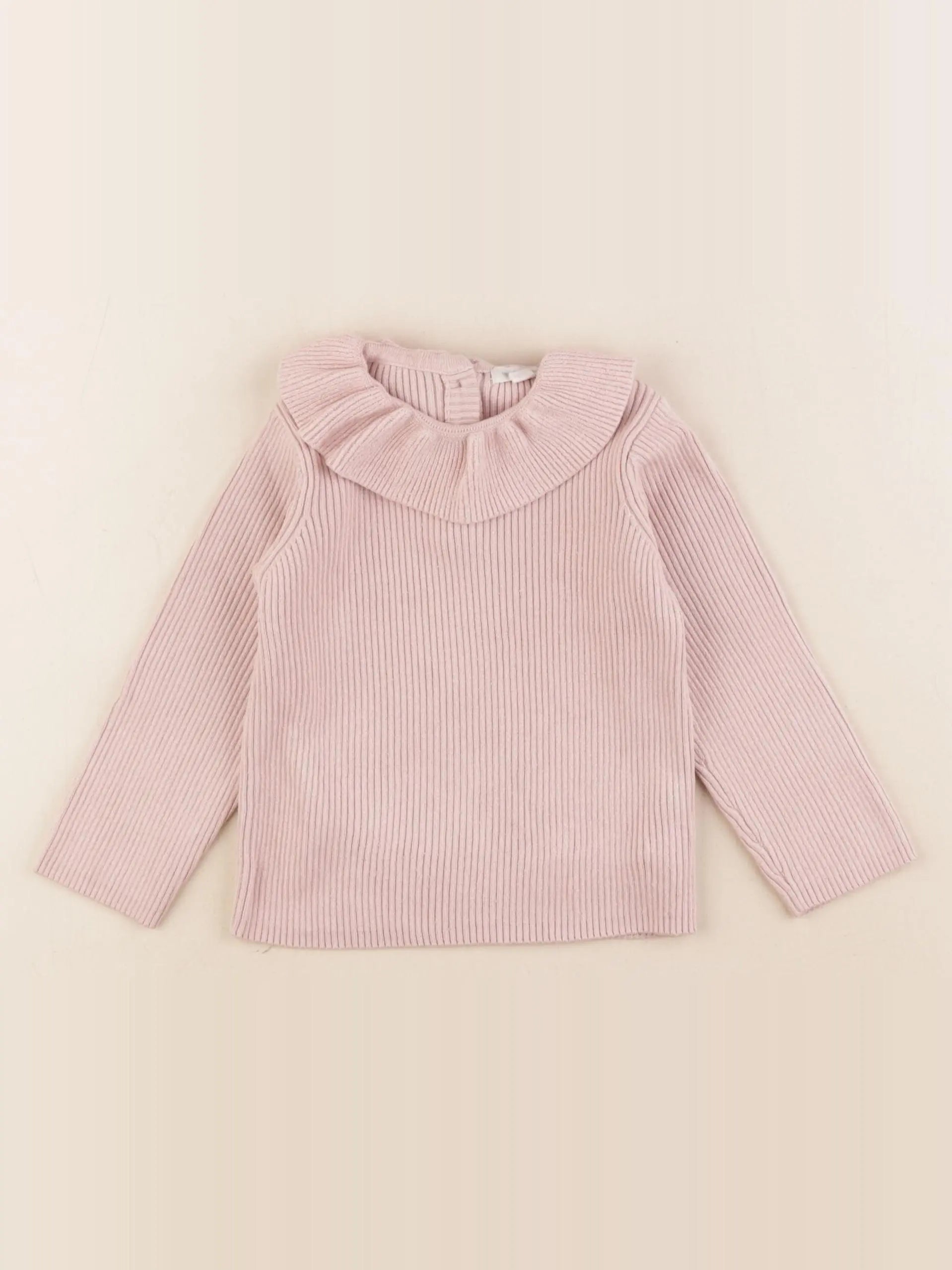 Vertbaudet - pull rose - 18 mois