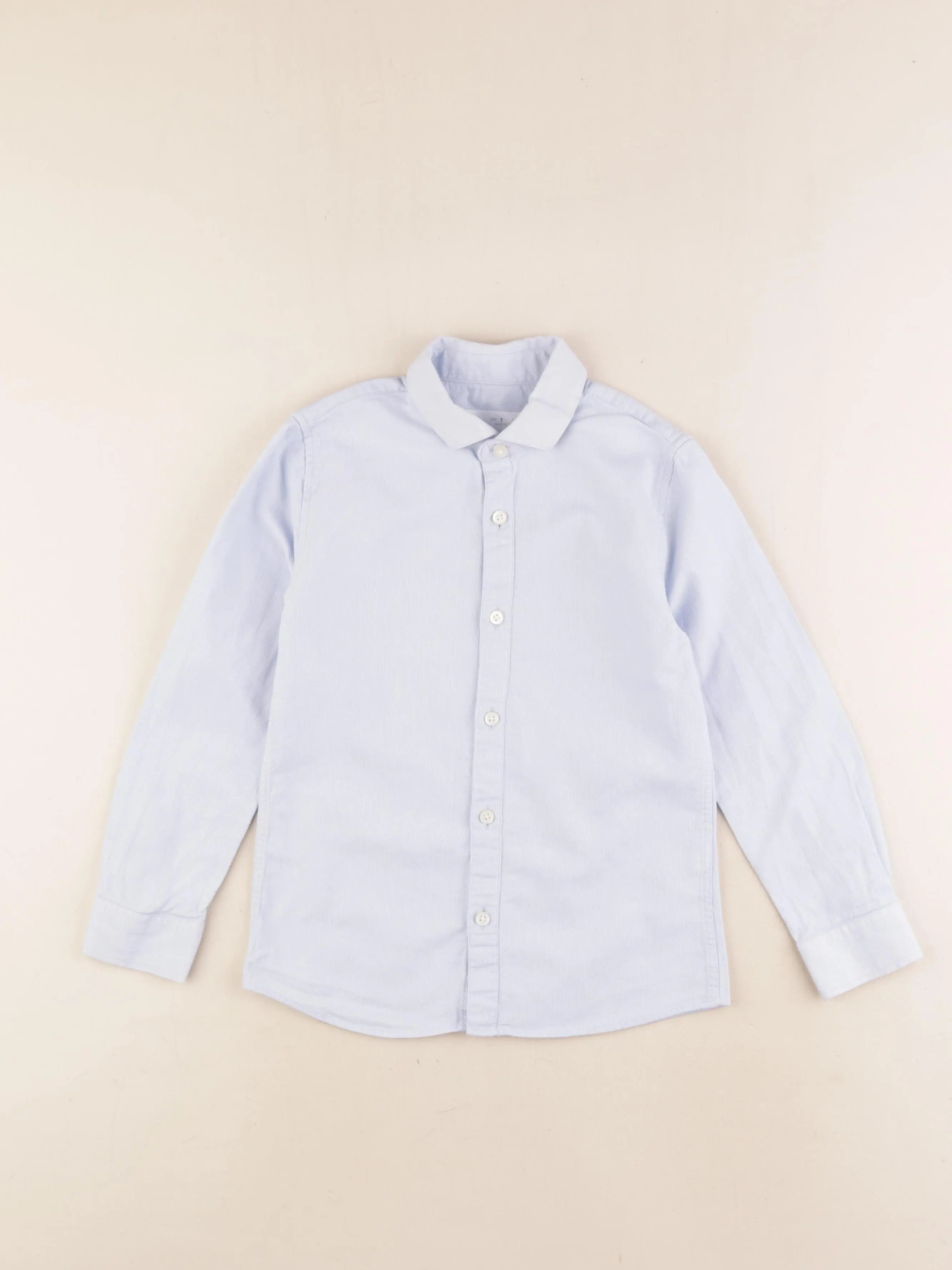 Zara - chemise bleu - 7 ans