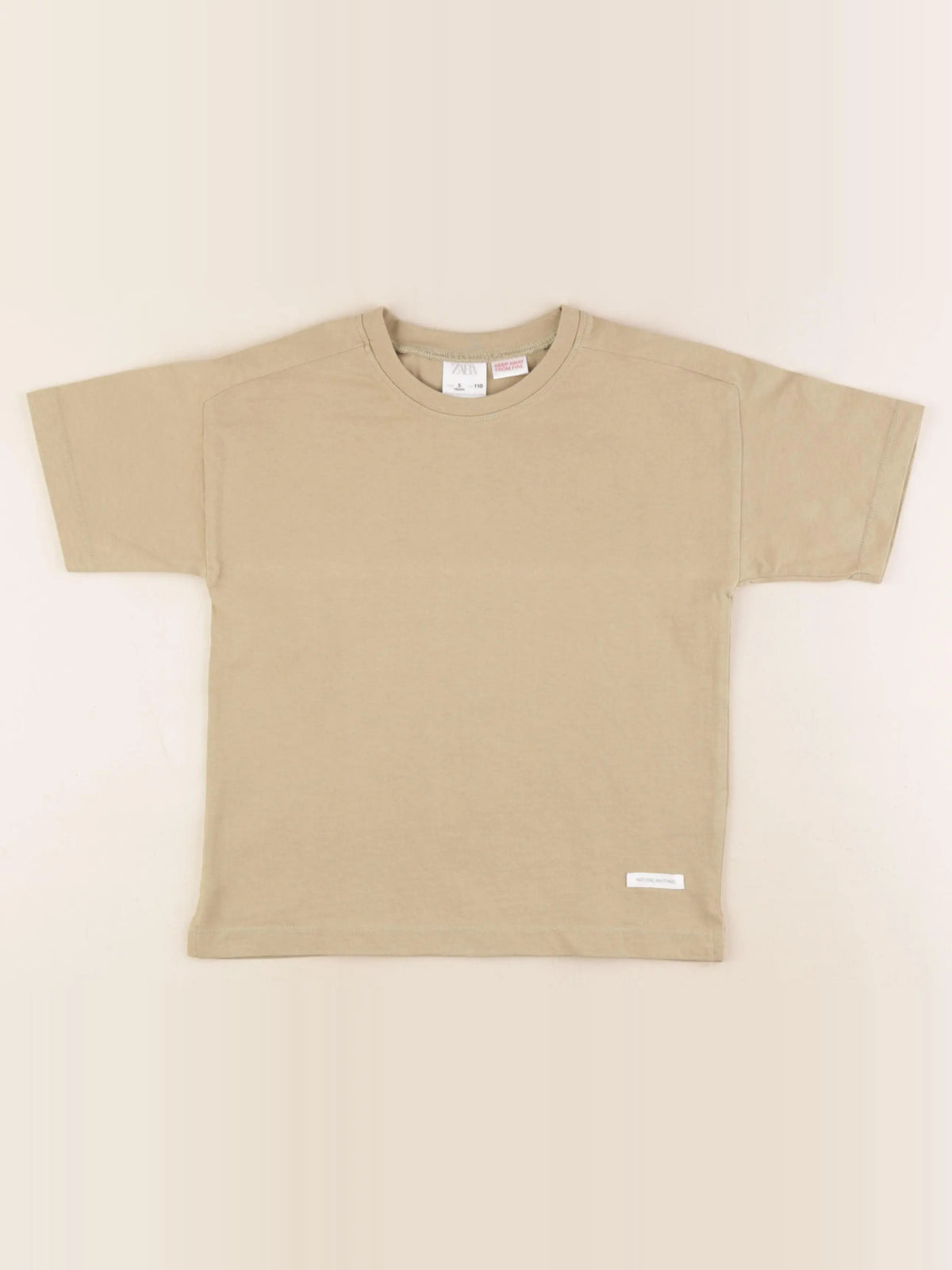 Zara - tee-shirt vert - 5 ans