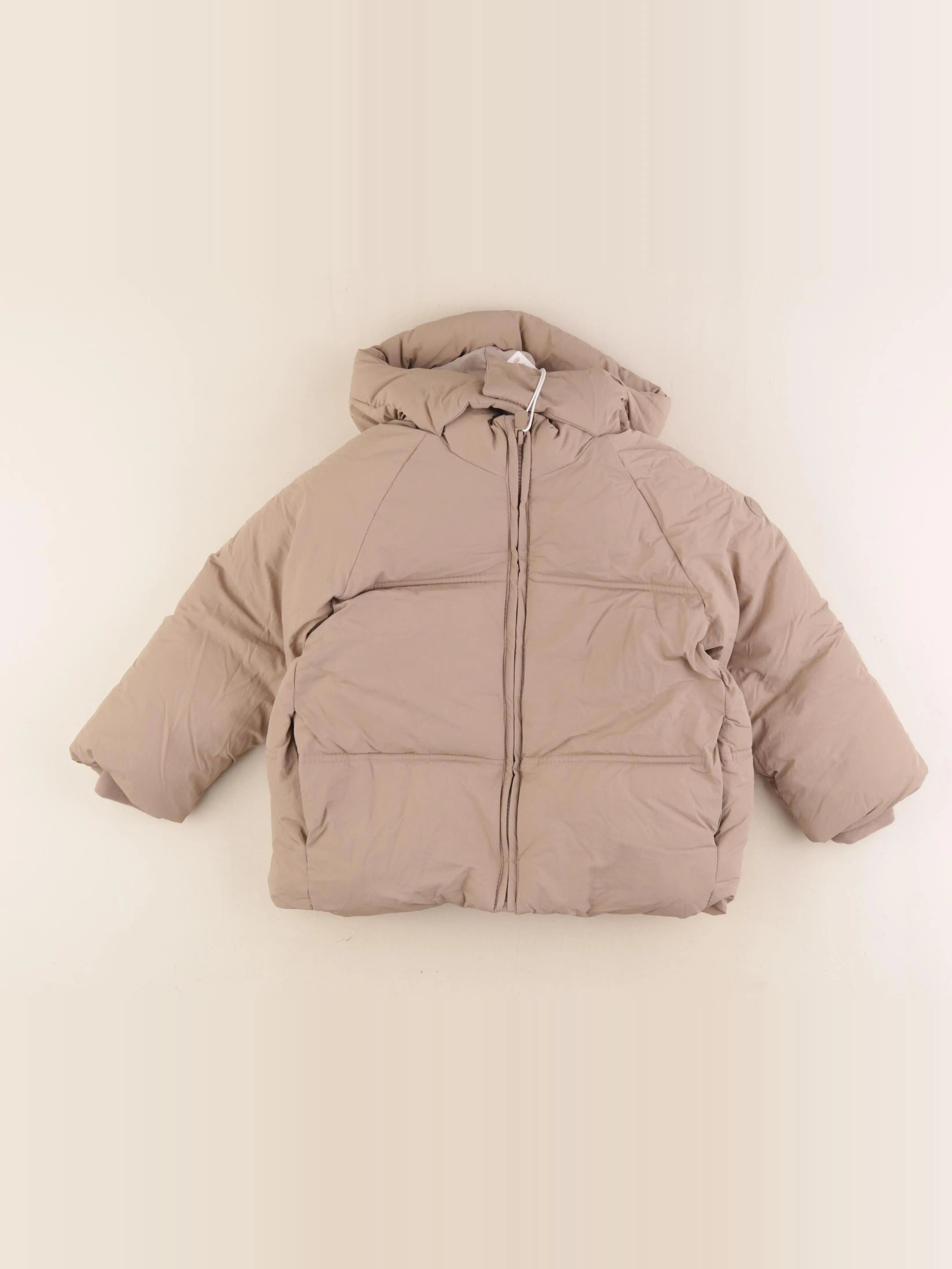 Zara - doudoune marron - 5 ans
