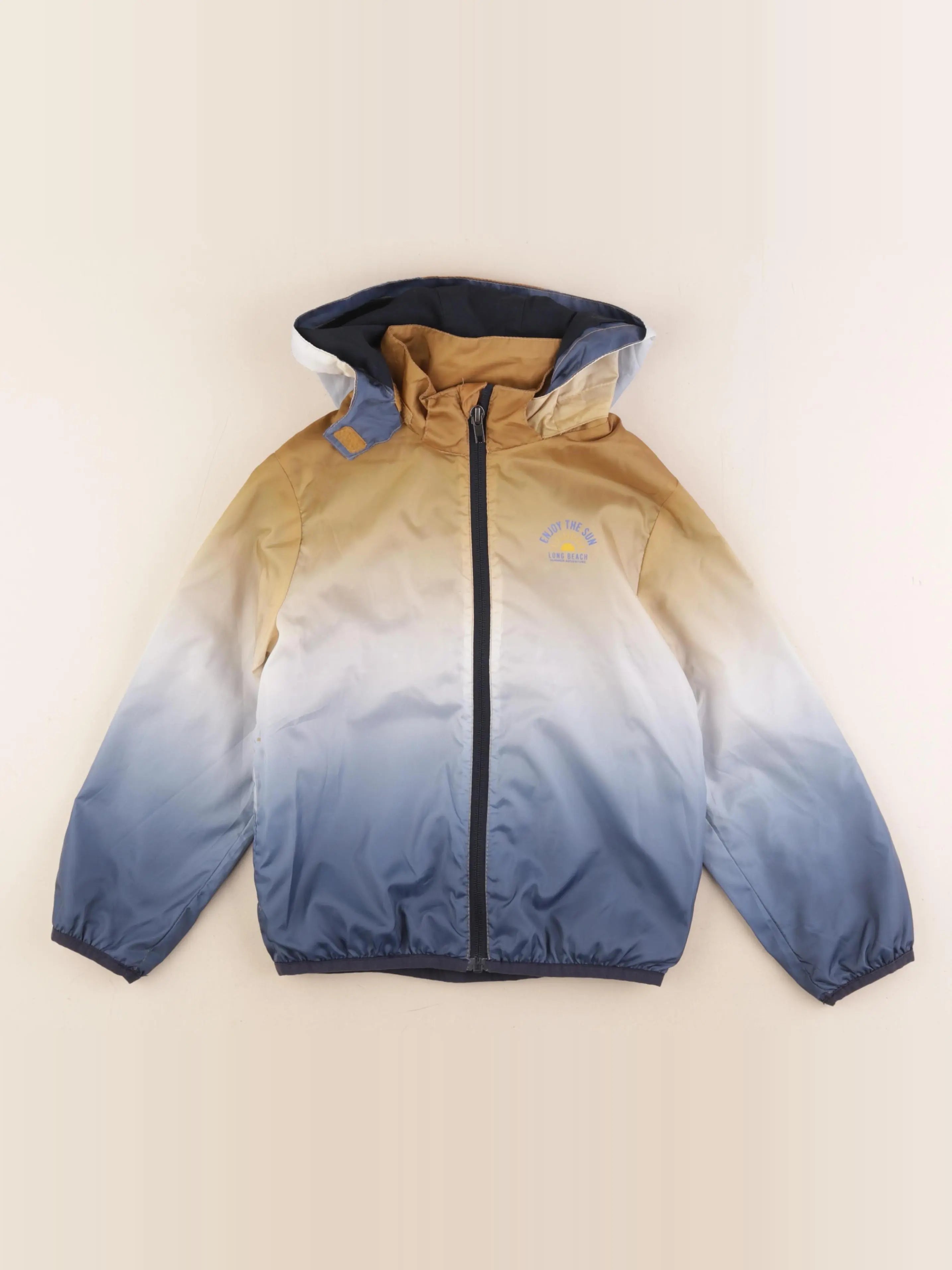 H&M - coupe-vent multicolore - 4/6 ans