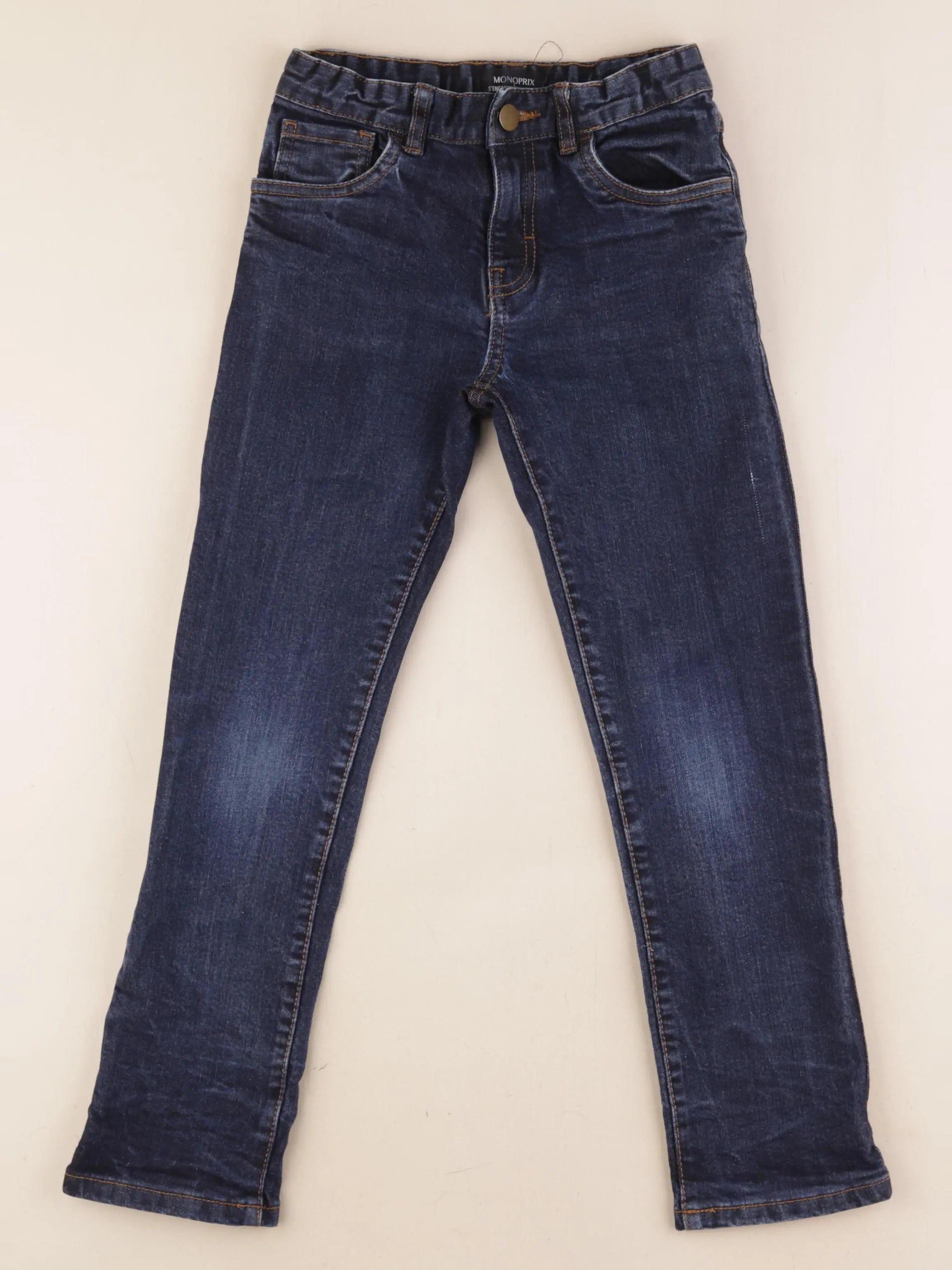 Monoprix - jean bleu - 8 ans