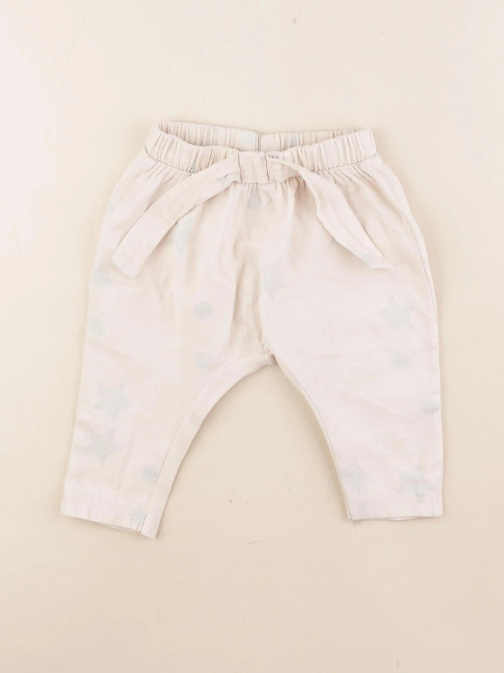Zara - sarouel beige - 6/9 mois