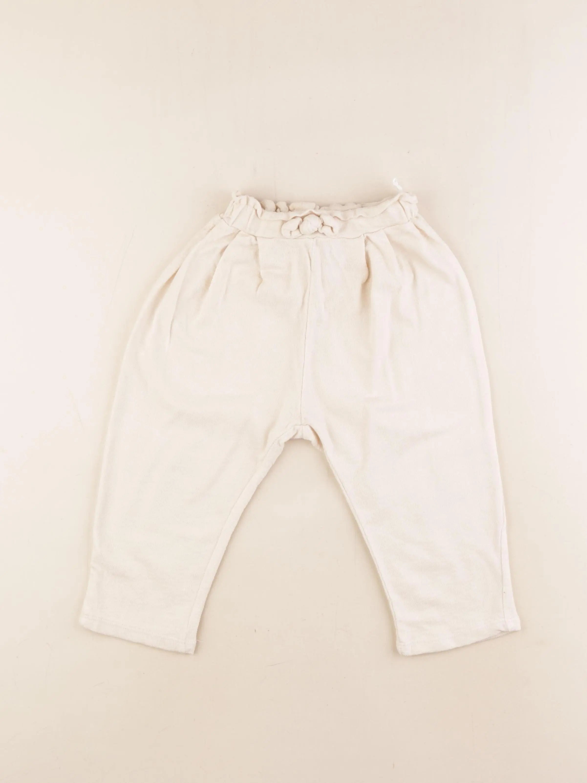 H&M - pantalon beige - 18/24 mois