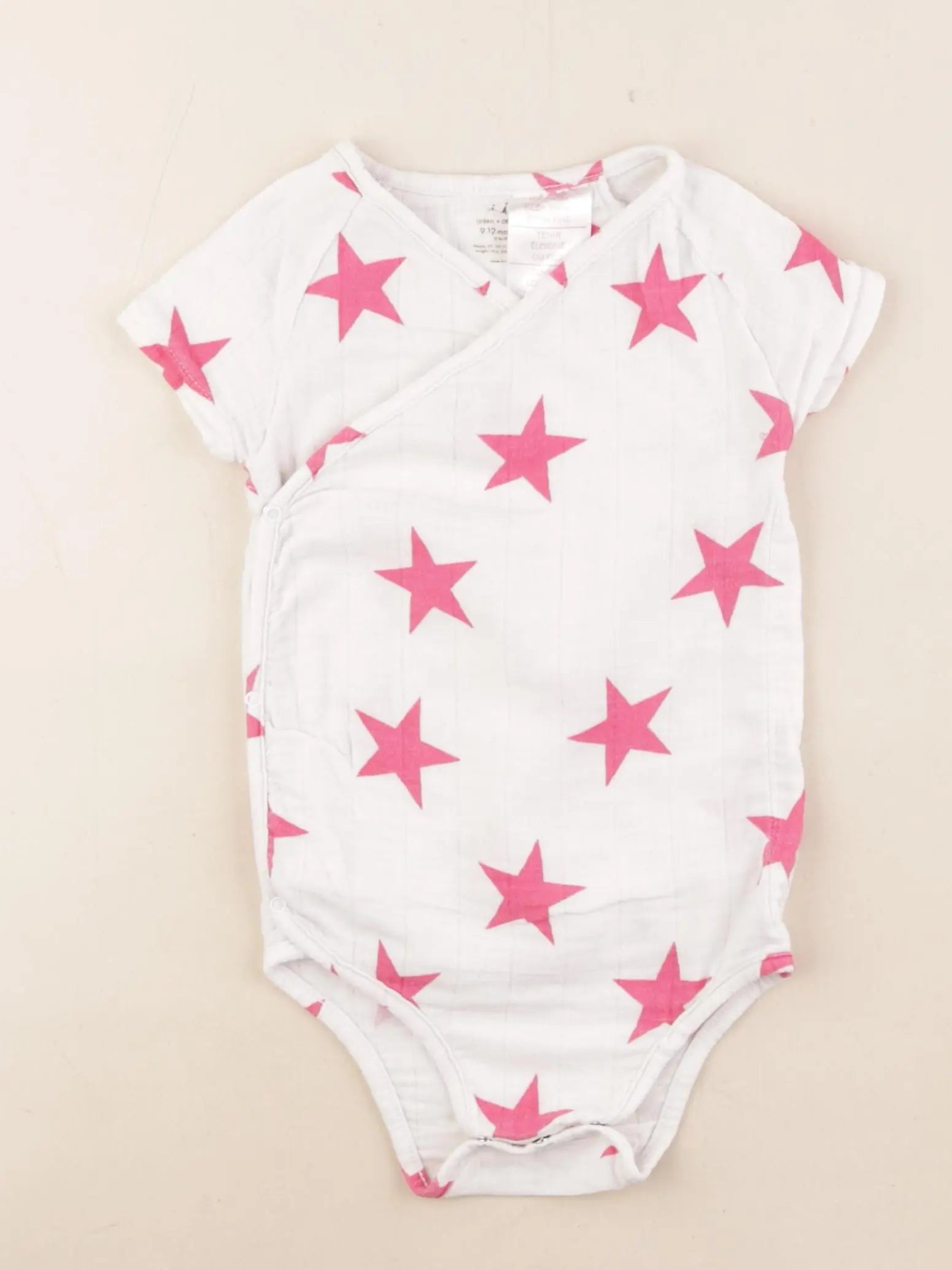 Aden + Anaïs - body rose - 9/12 mois