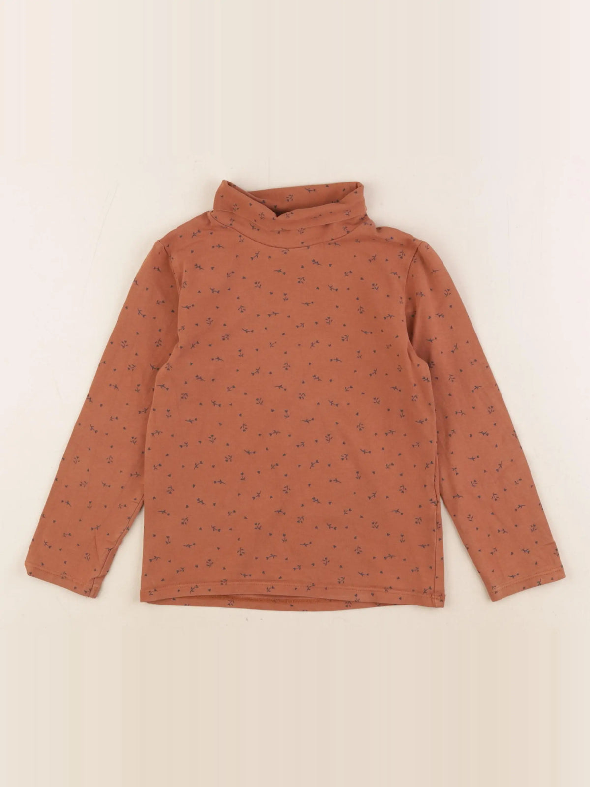 Vertbaudet - sous-pull marron - 5 ans