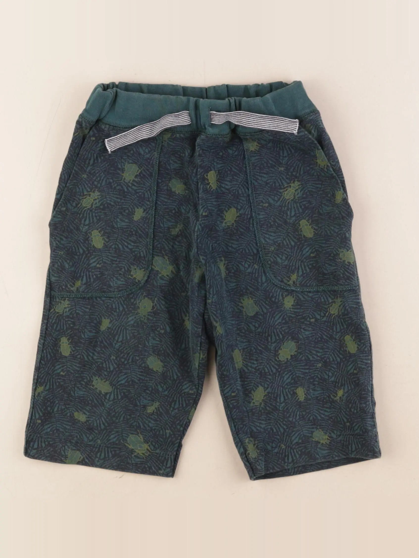 Petit Bateau - short vert - 8 ans