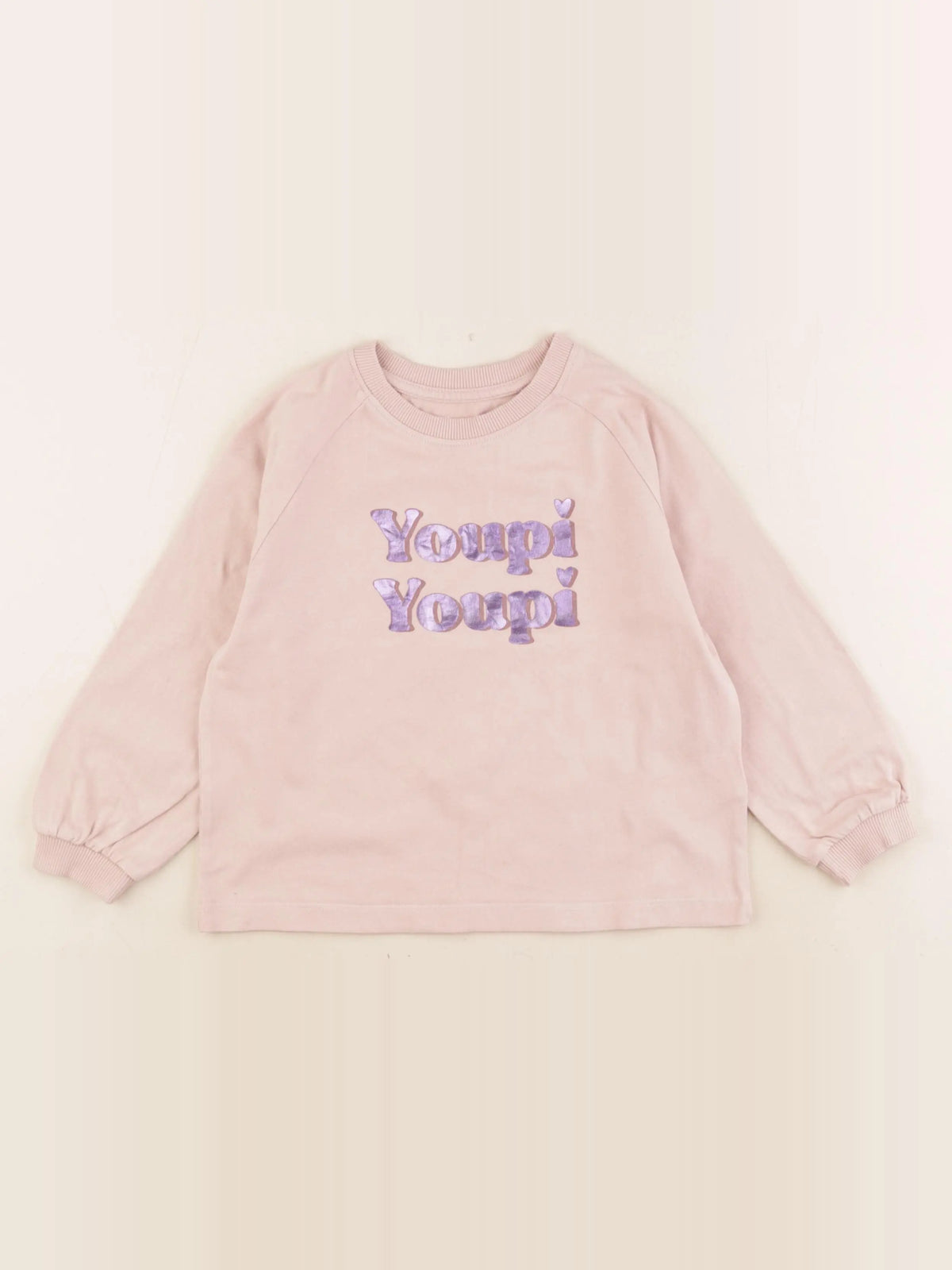 Vertbaudet - tee-shirt rose - 4 ans