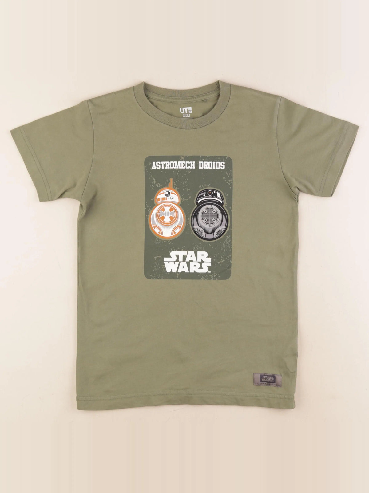 Uniqlo - tee-shirt vert - 9/10 ans