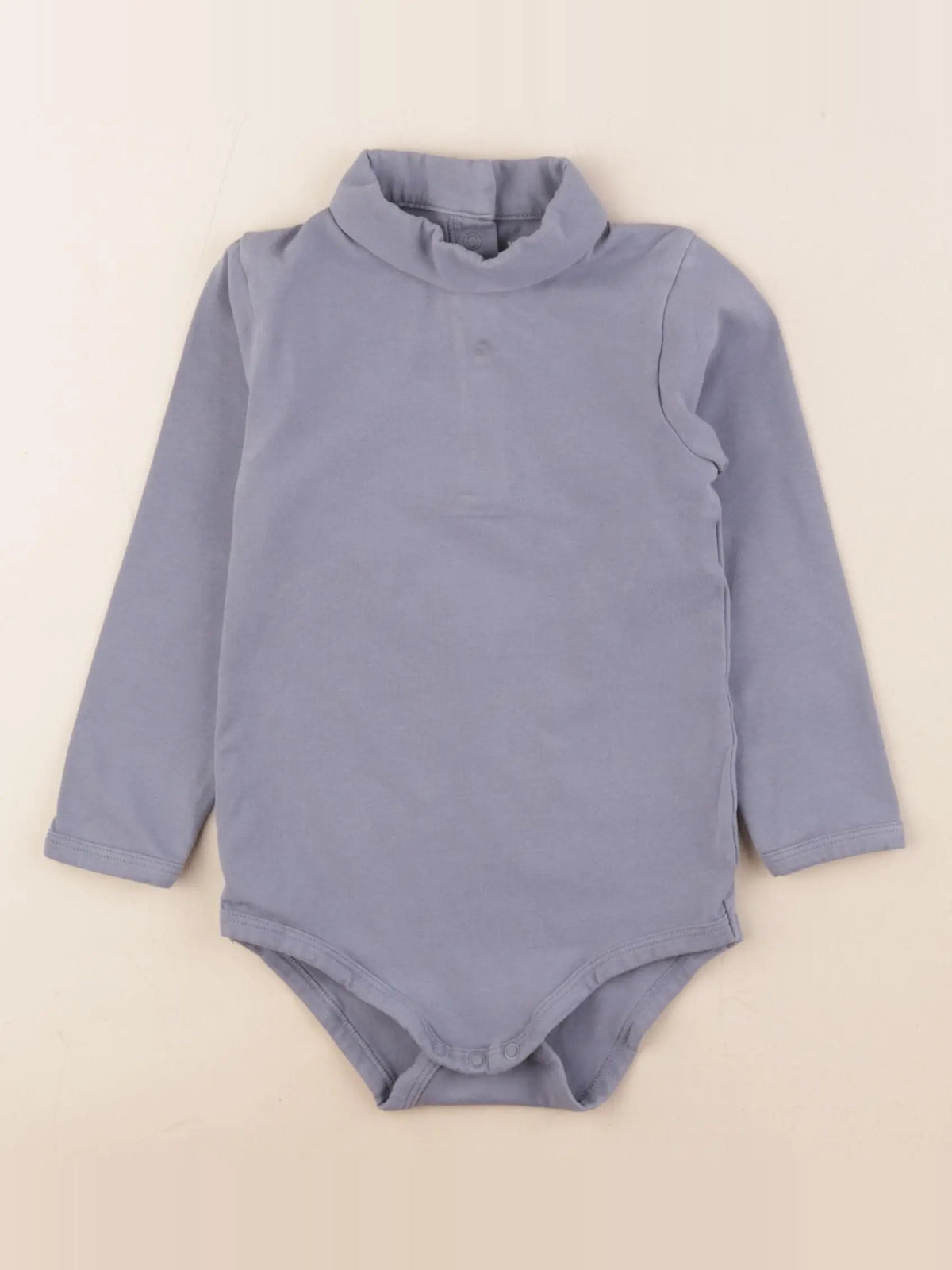 Vertbaudet - body à col bleu - 2 ans