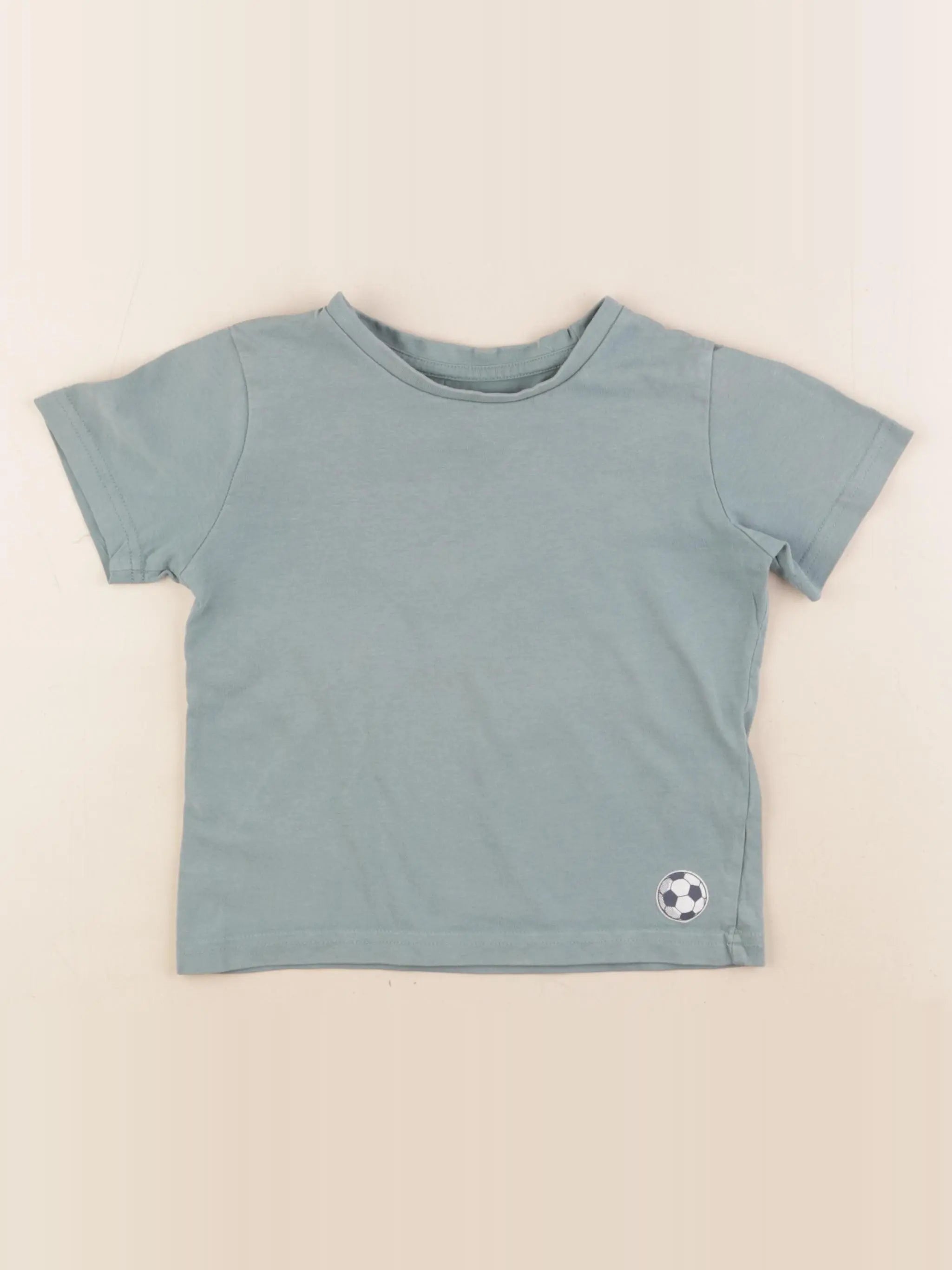 Vertbaudet - tee-shirt vert - 5 ans