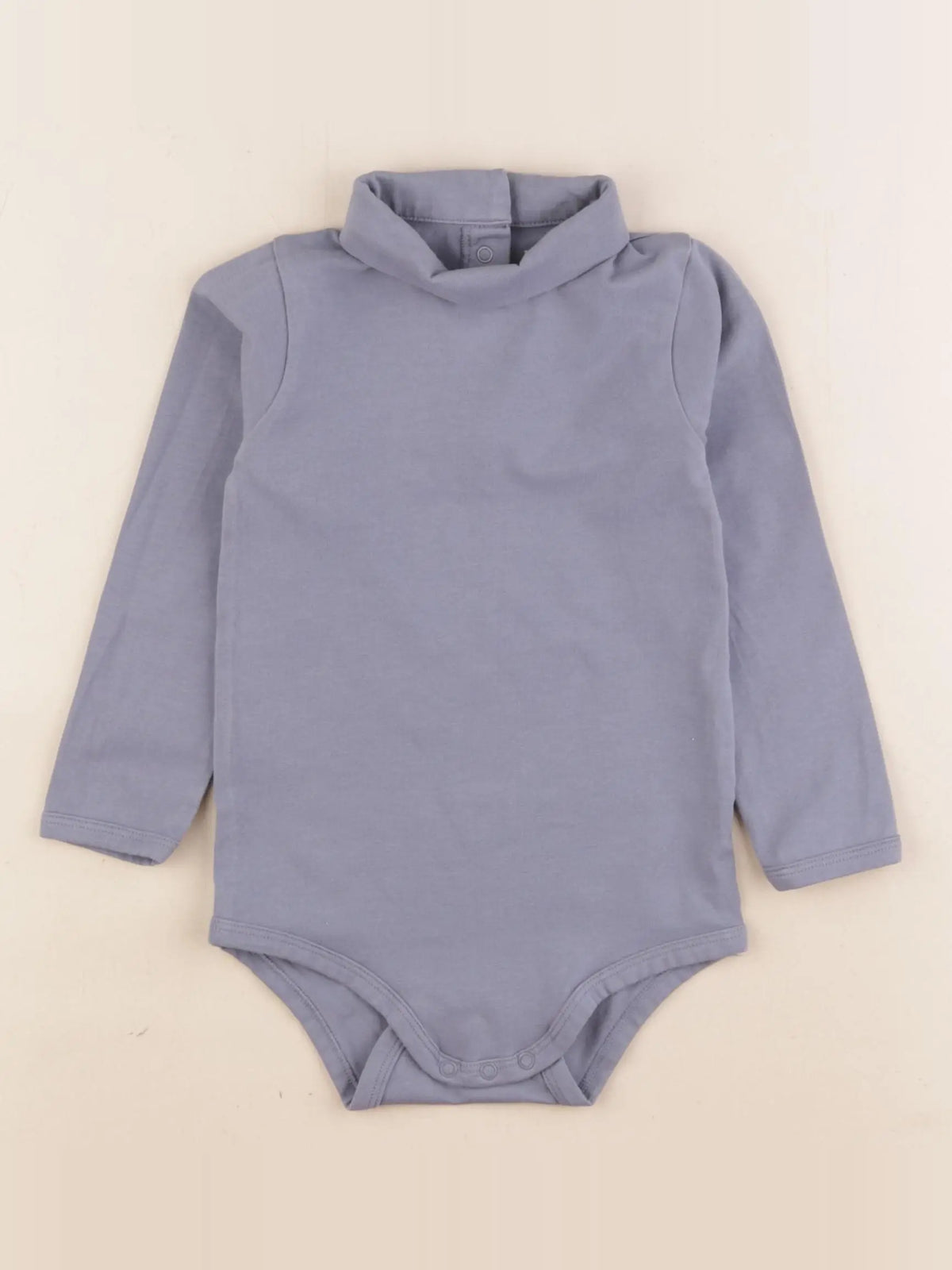 Vertbaudet - body à col bleu - 2 ans