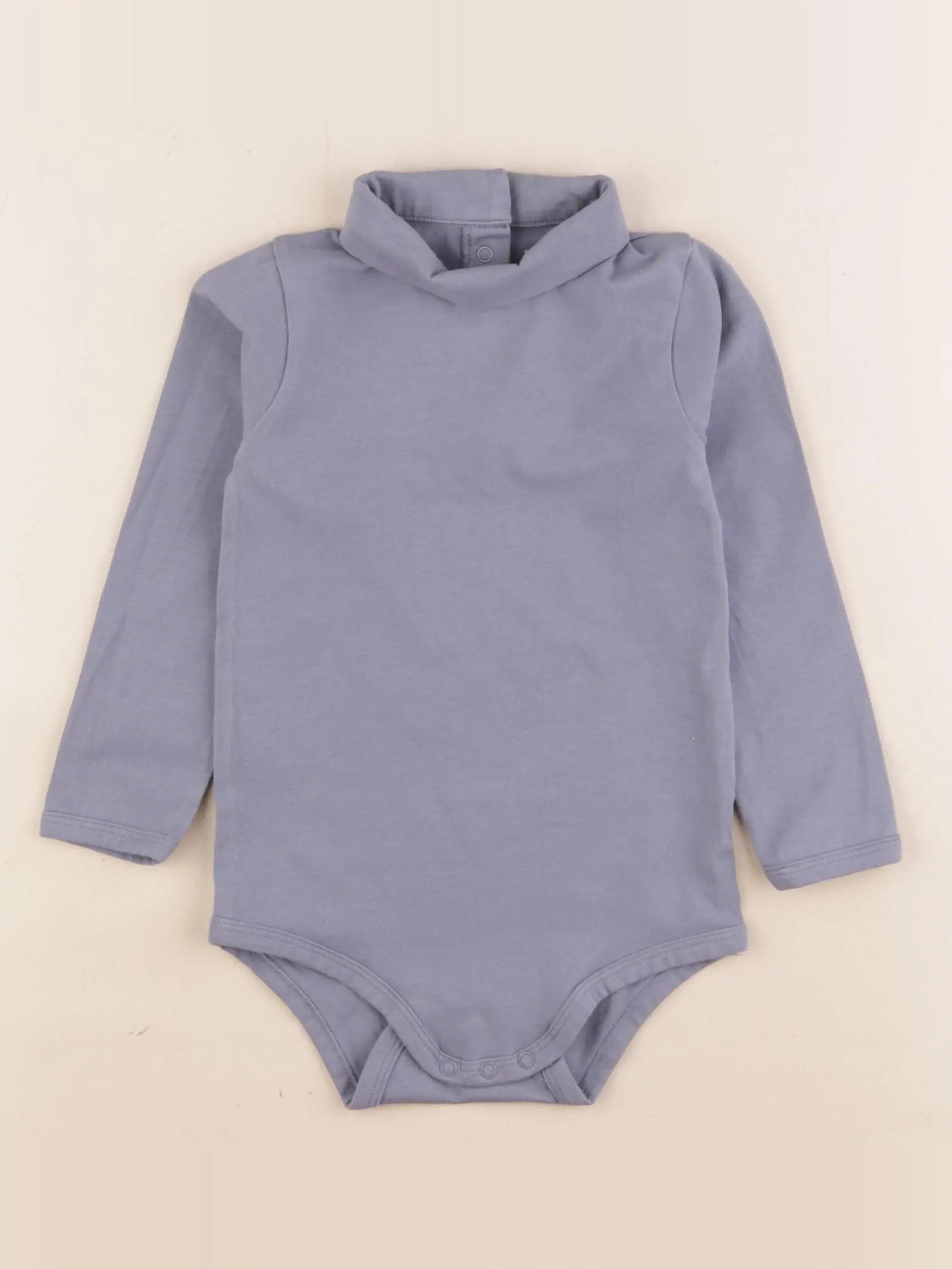 Vertbaudet - body à col bleu - 2 ans