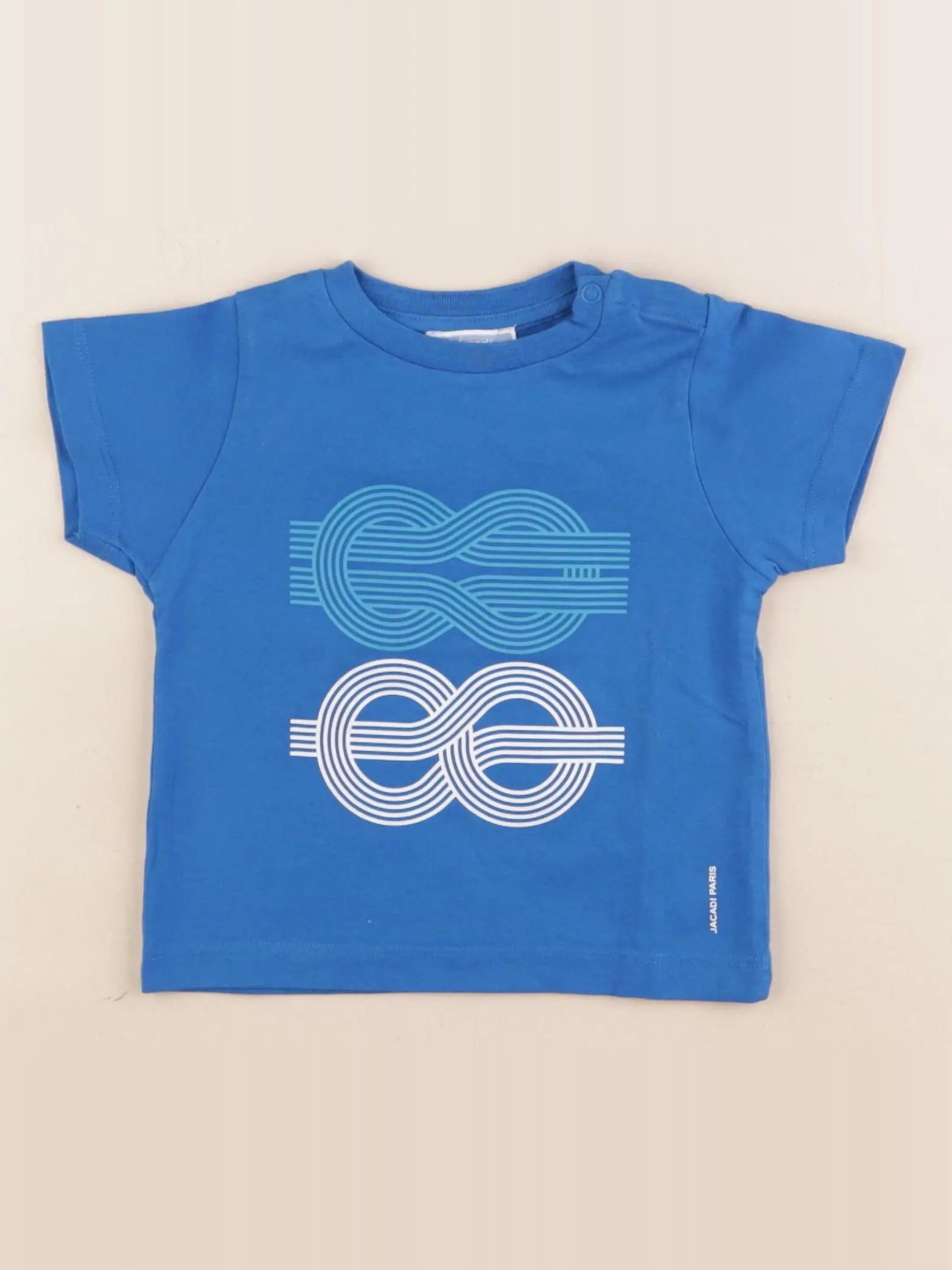 Jacadi - tee-shirt bleu - 18 mois