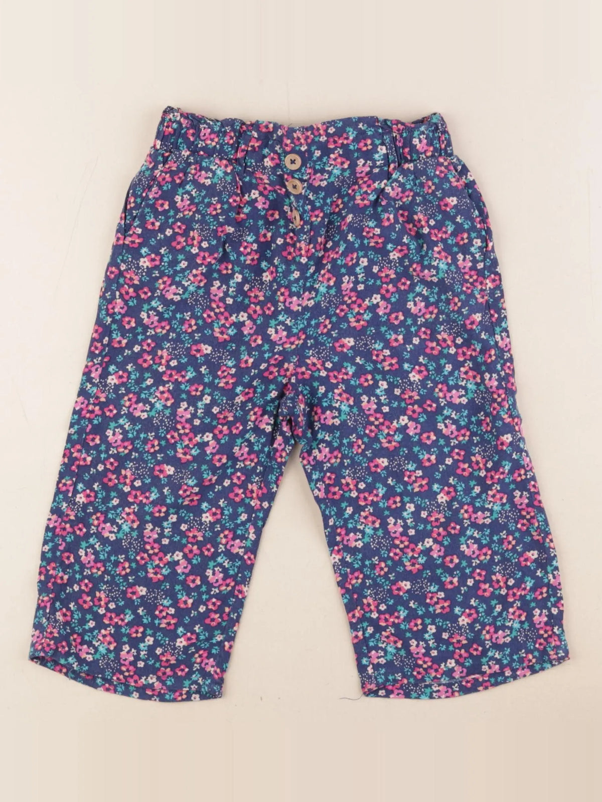 Vertbaudet - pantalon bleu - 5 ans