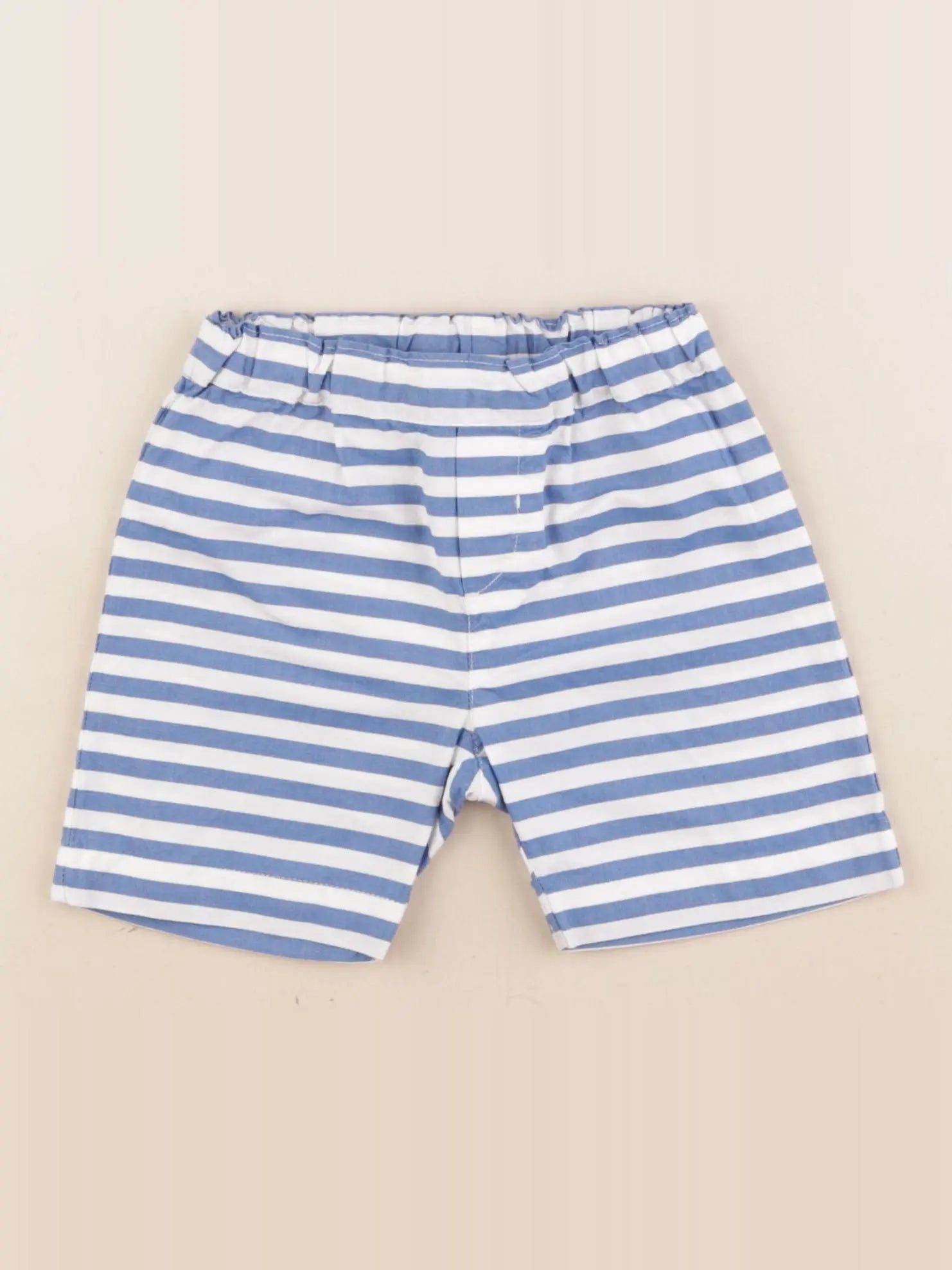 Jacadi - short bleu, blanc - 18 mois