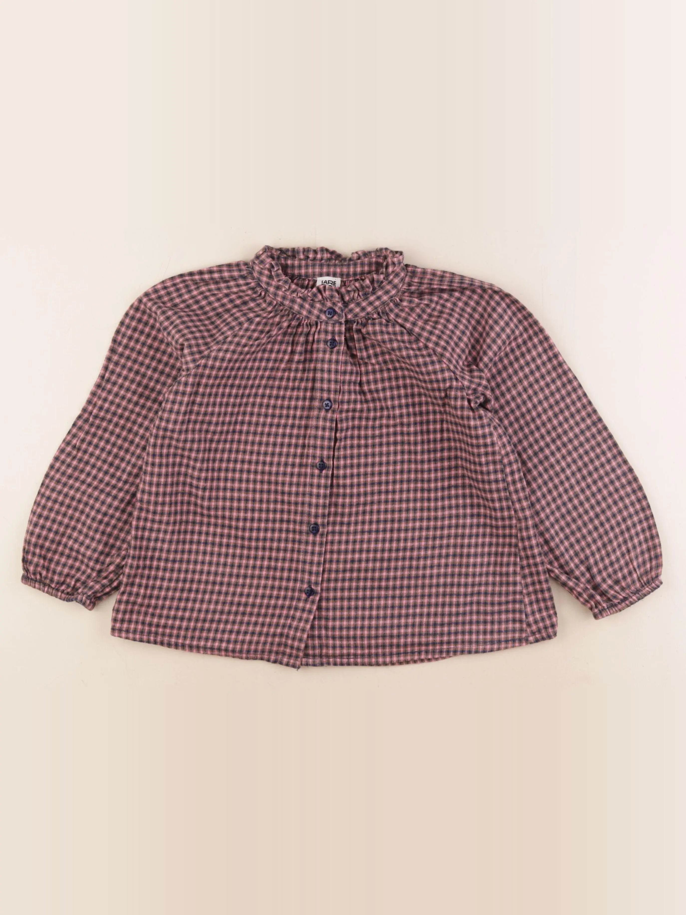 La Redoute - blouse rose, marron - 5 ans