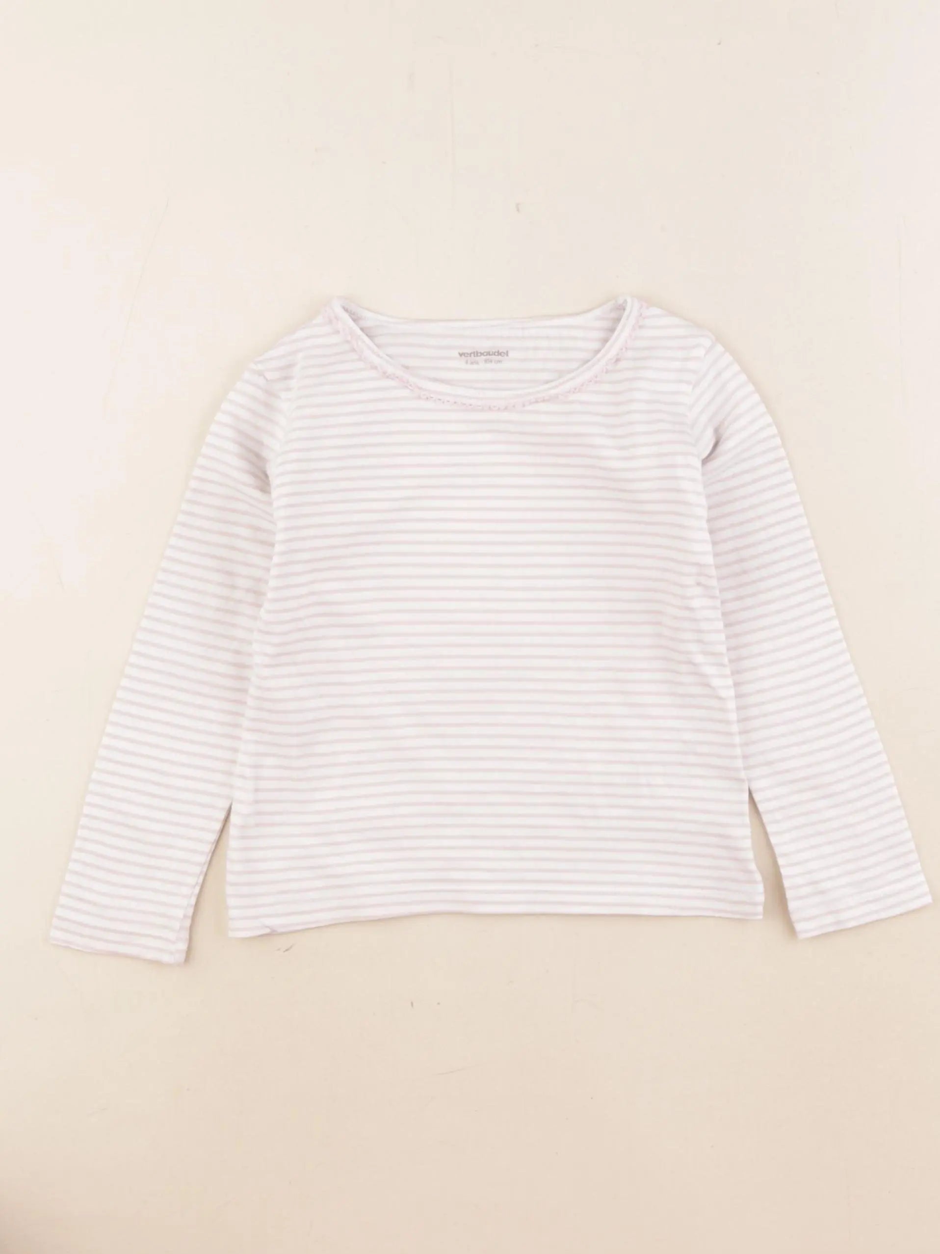 Vertbaudet - maillot de corps rose - 4 ans
