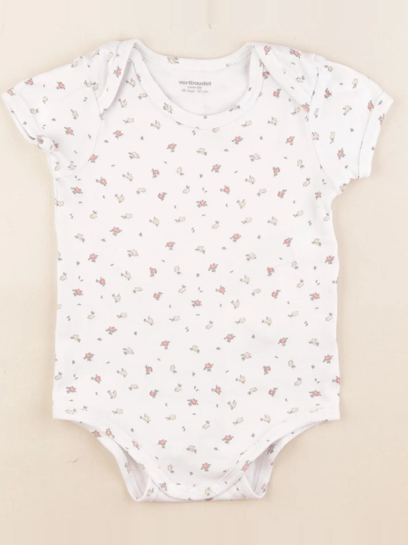 Vertbaudet - body blanc - 36 mois
