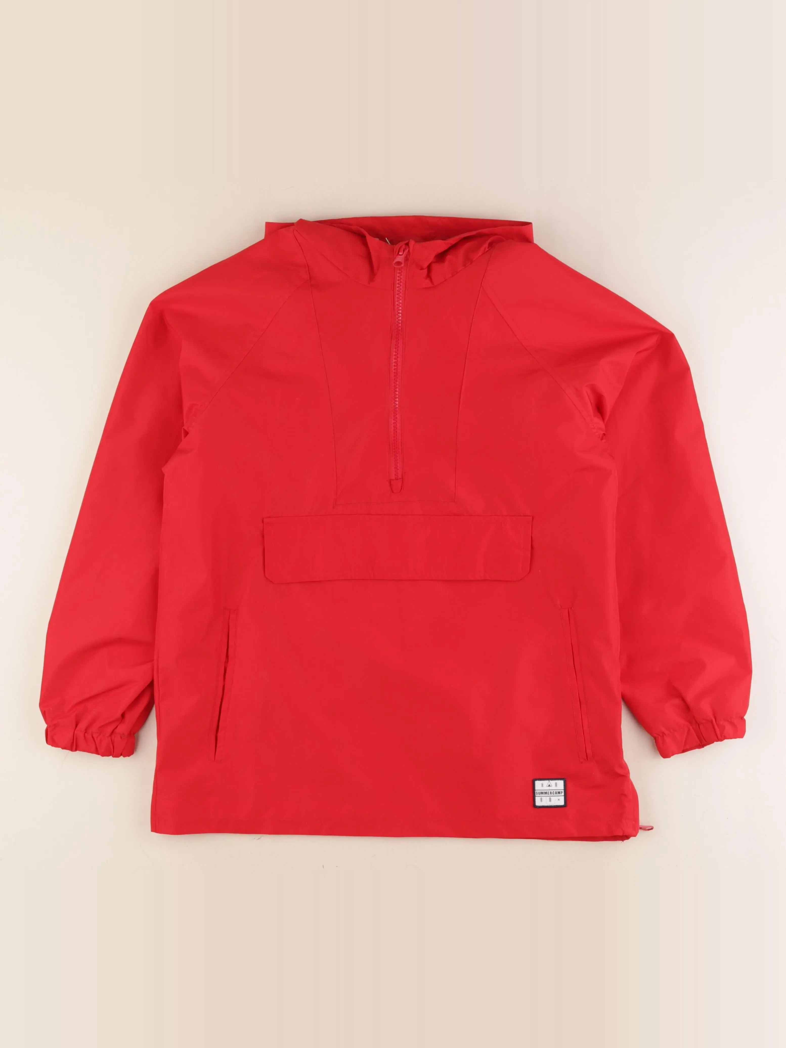 Vertbaudet - coupe-vent rouge - 12 ans