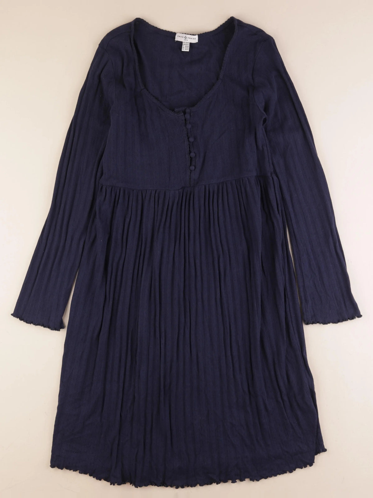 Envie de fraise - robe grossesse bleu - 42 à 44