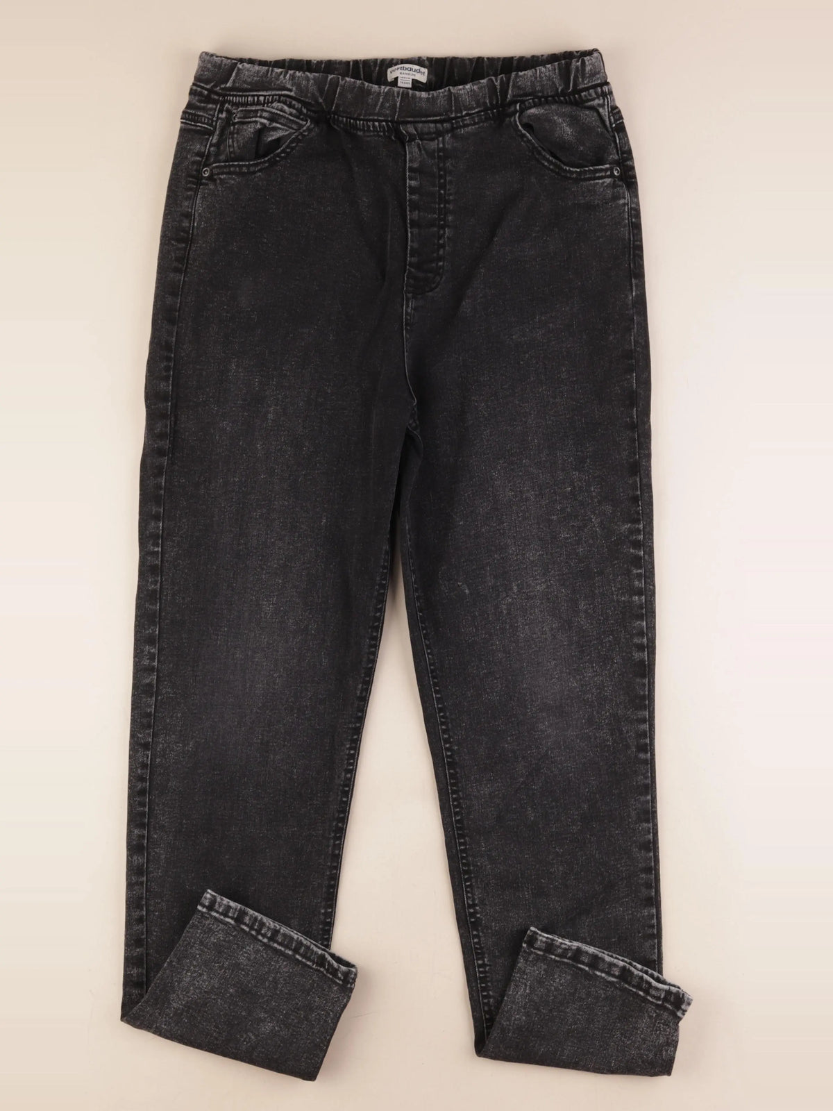Vertbaudet - jegging noir - 14 ans