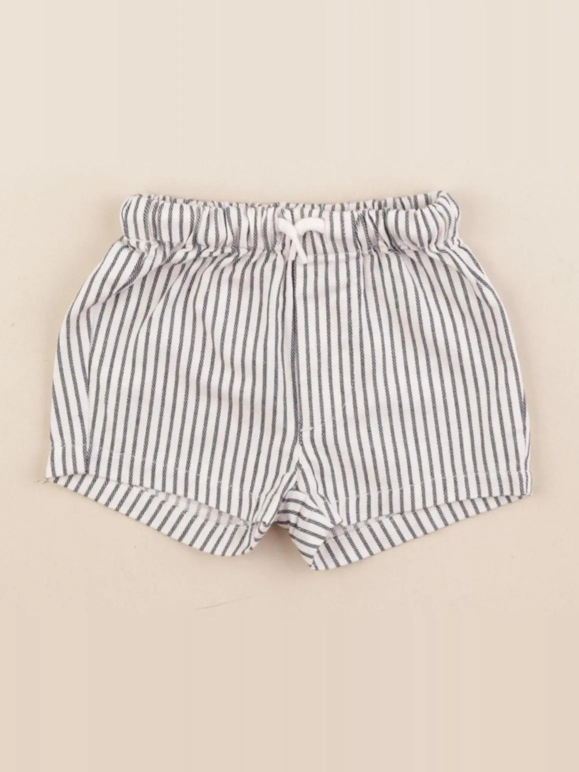 Tape à l'oeil - short blanc, bleu - 3 mois